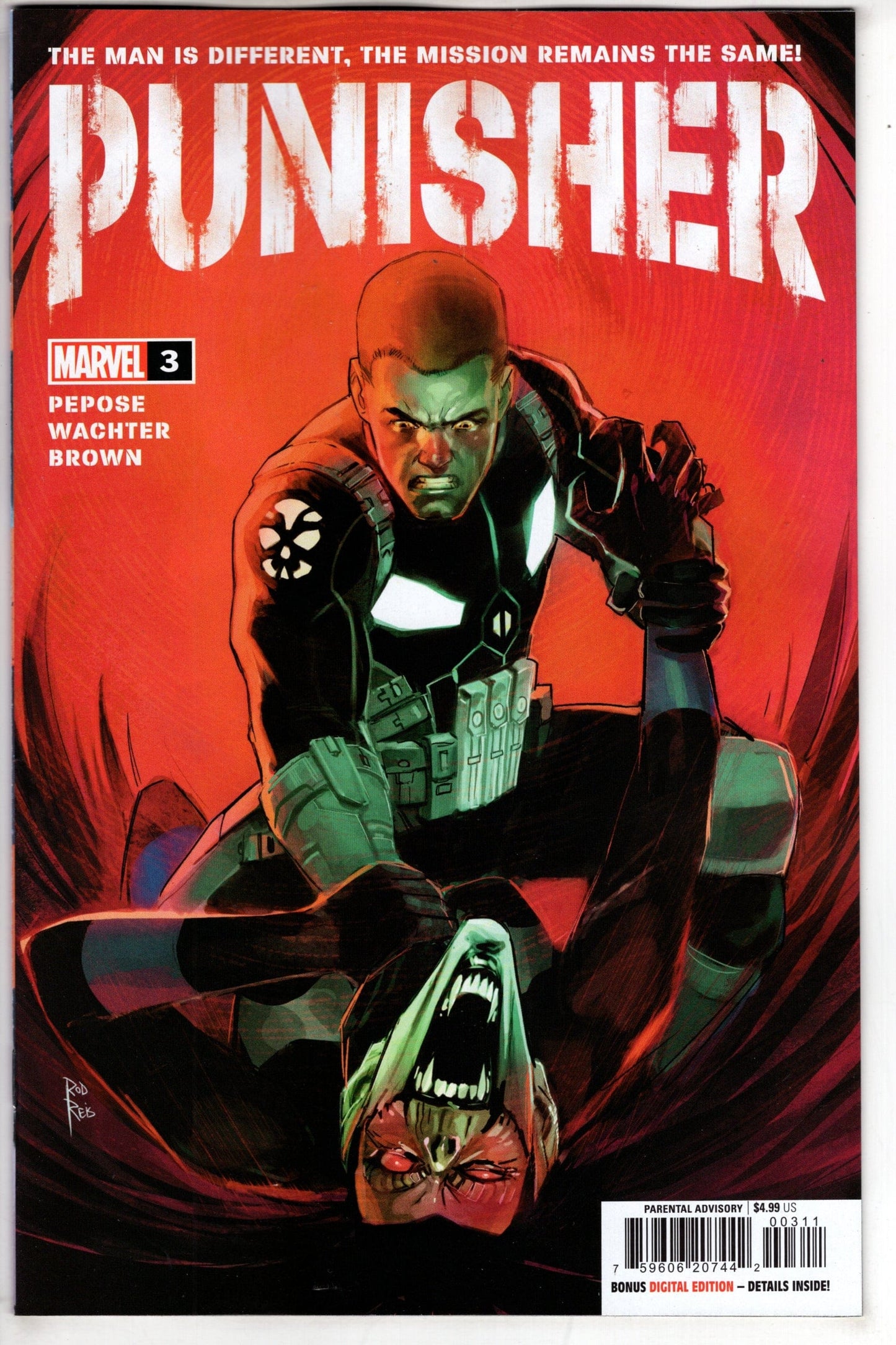 MARVEL PRH COMIC BOOK PUNISHER #3