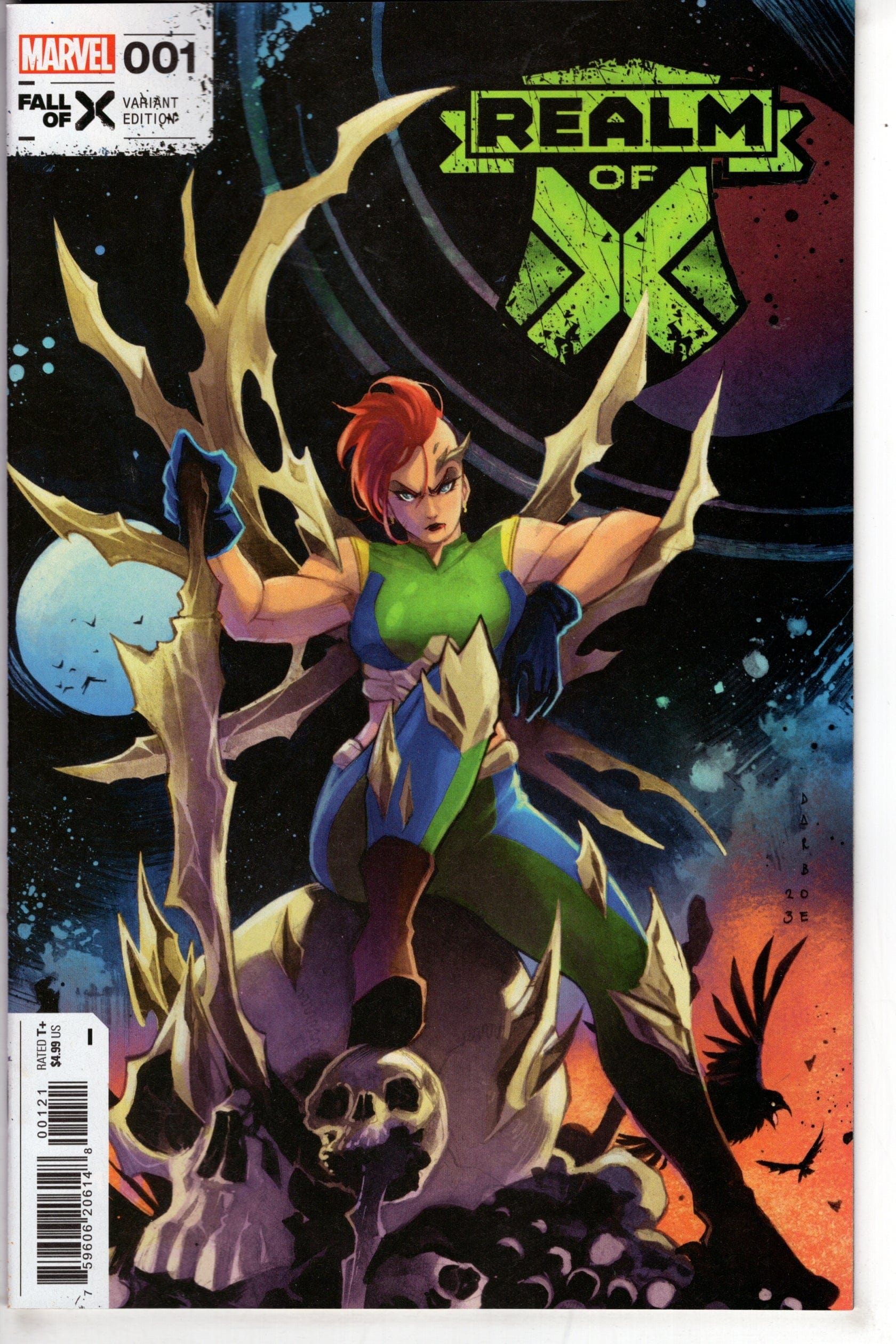 MARVEL PRH COMIC BOOK REALM OF X #1 (OF 4) KAREN DARBOE VAR