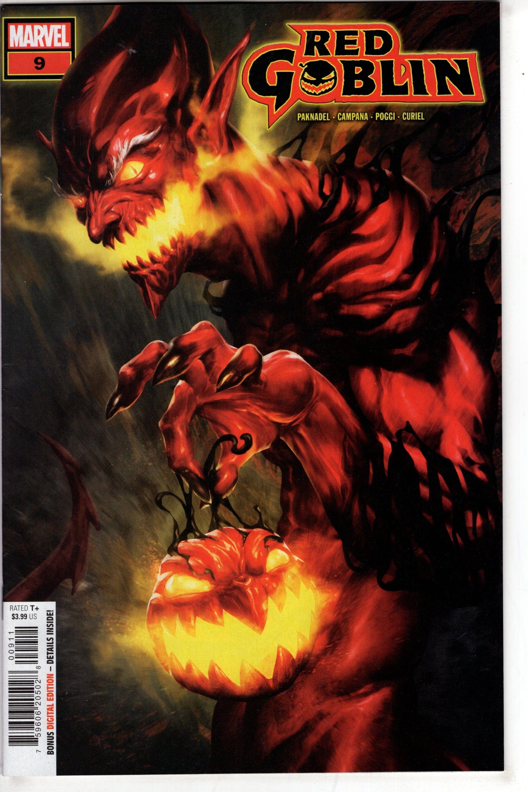 MARVEL PRH COMIC BOOK RED GOBLIN #9