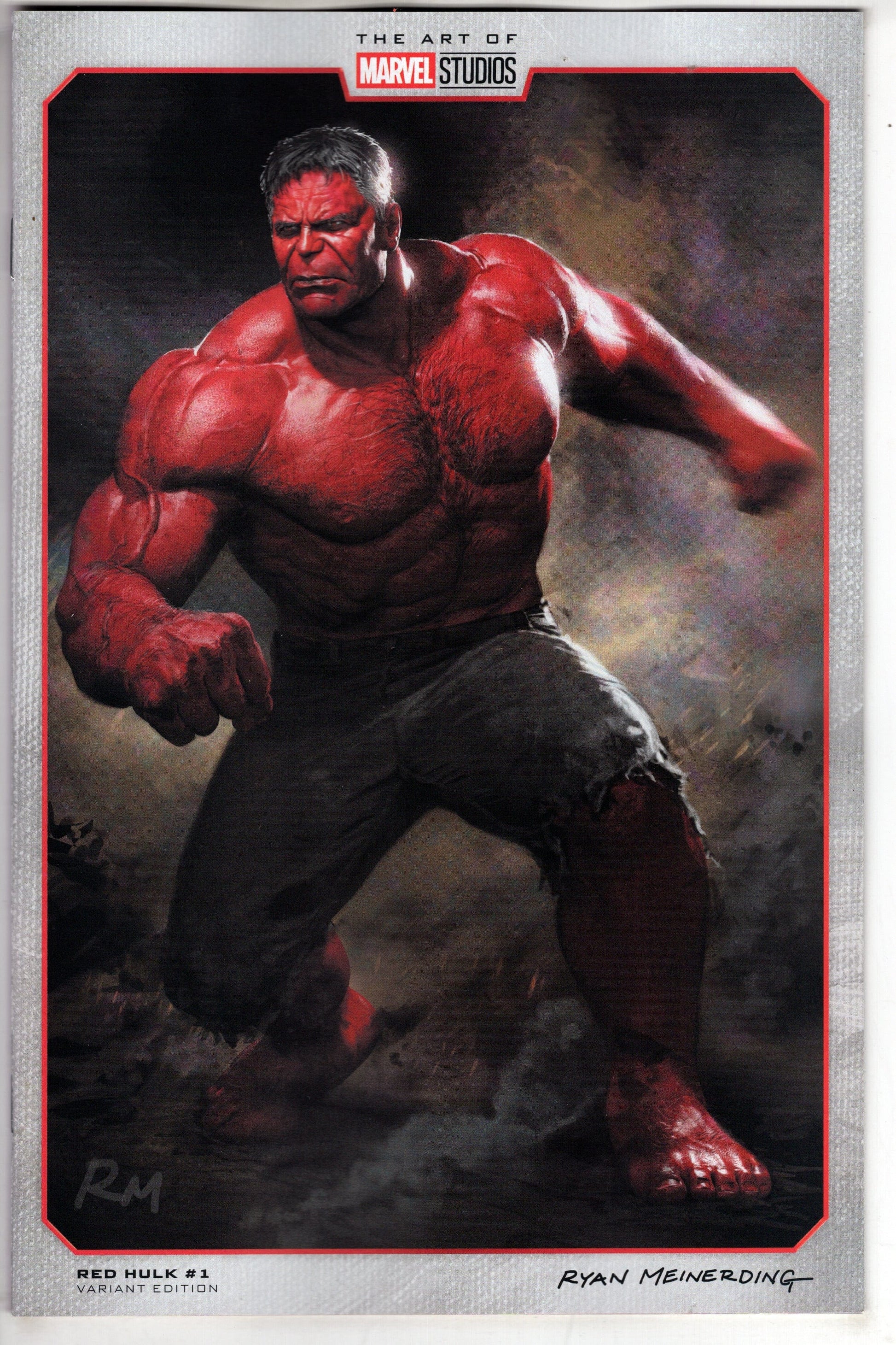 MARVEL PRH COMIC BOOK RED HULK #1 MARVEL STUDIOS VAR