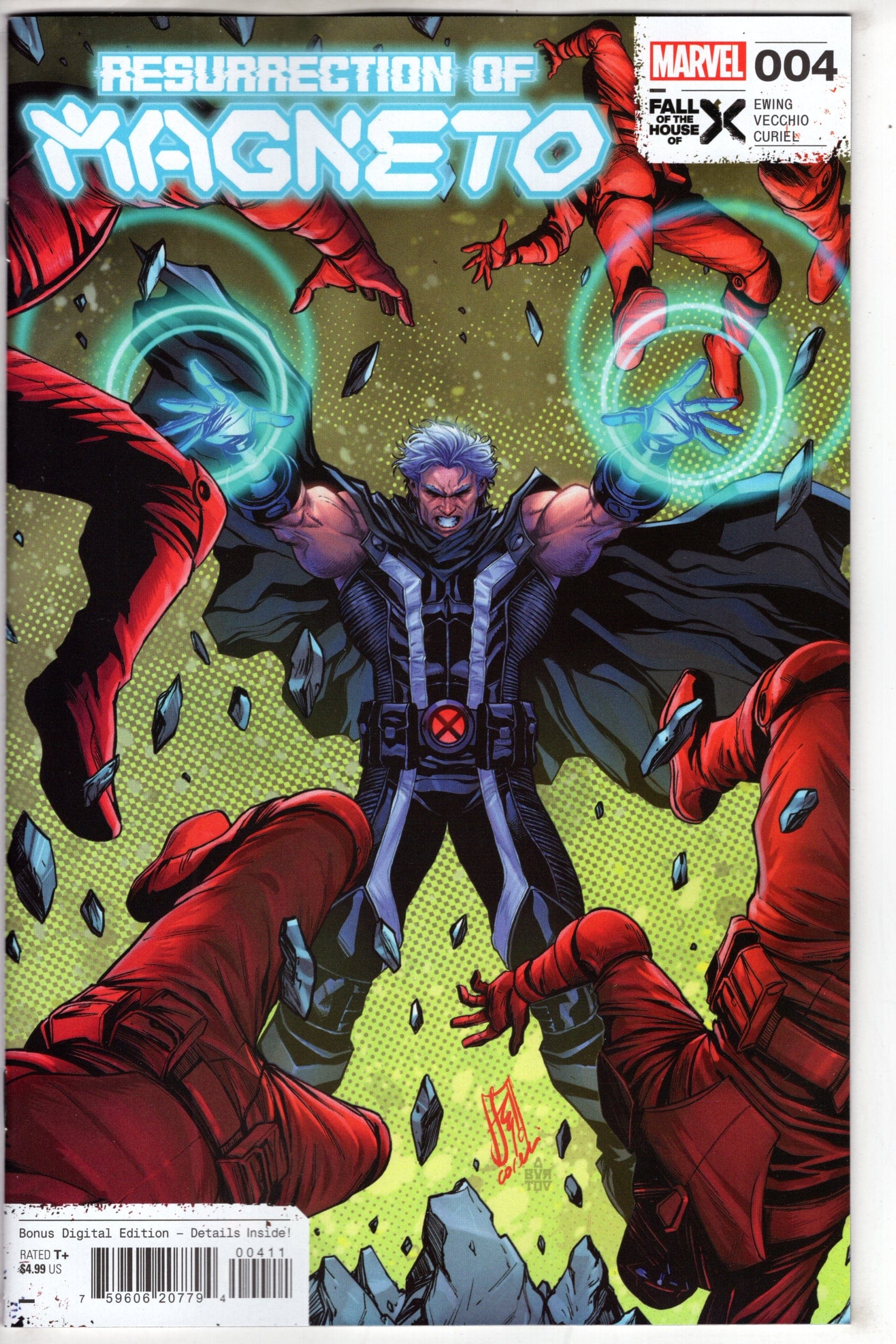 MARVEL PRH COMIC BOOK RESURRECTION OF MAGNETO #4
