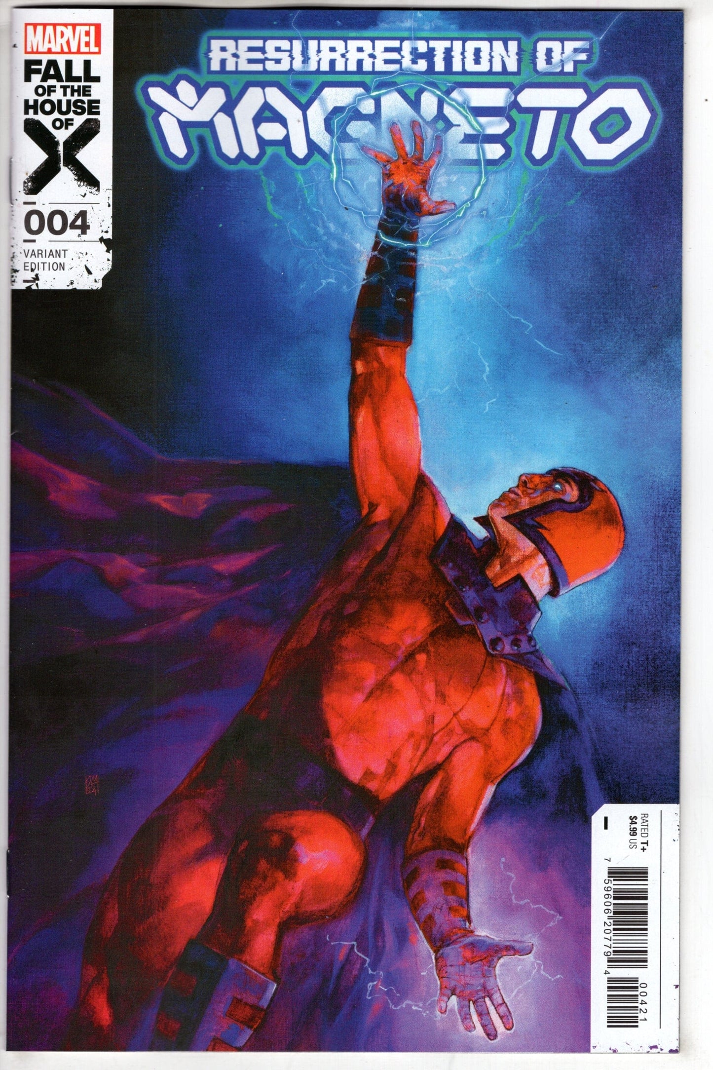 MARVEL PRH COMIC BOOK RESURRECTION OF MAGNETO #4 ALEX MALEEV VAR