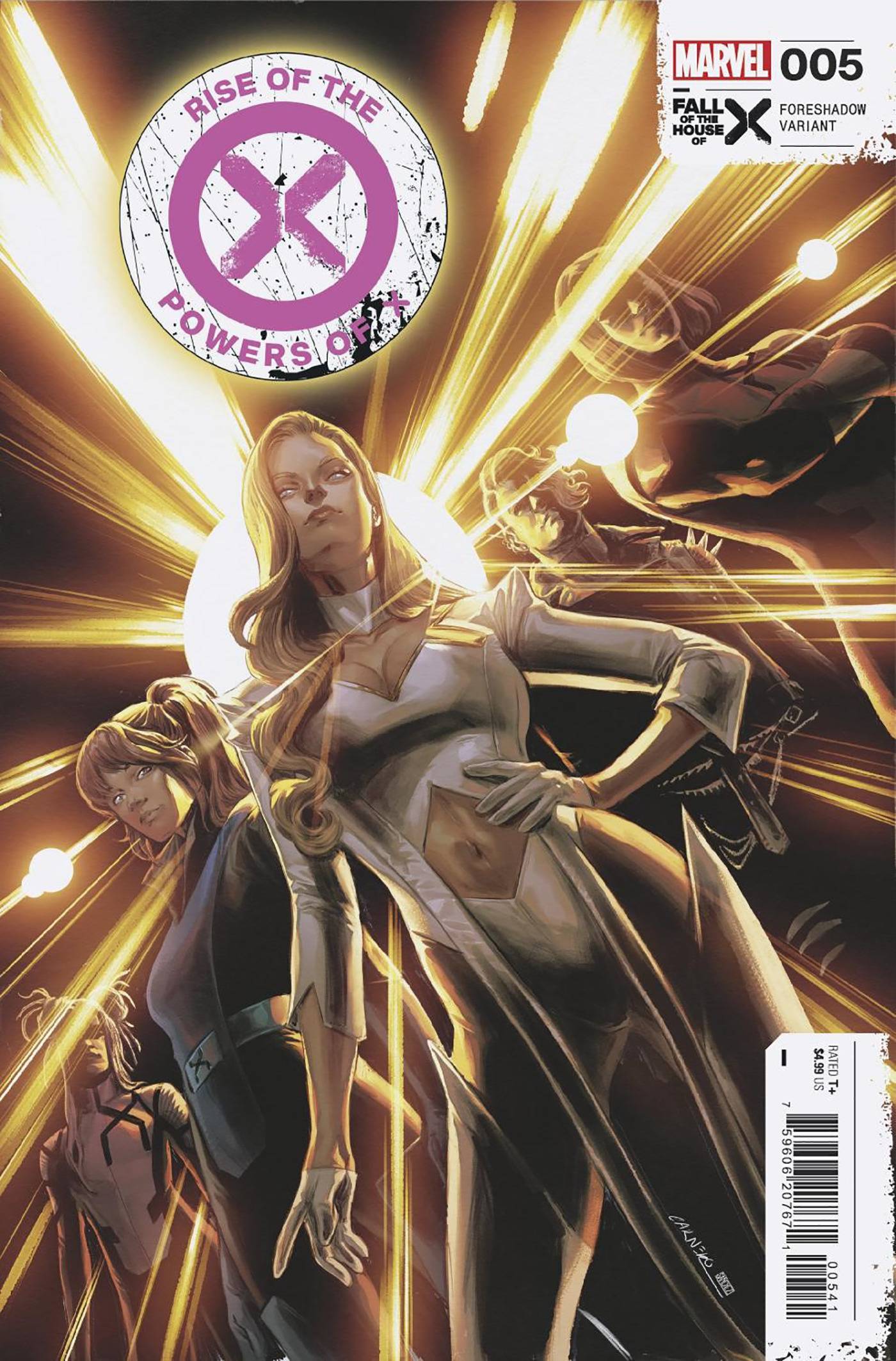 MARVEL PRH COMIC BOOK RISE OF POWERS OF X #5 CARMEN CARNERO FORESHADOW VAR
