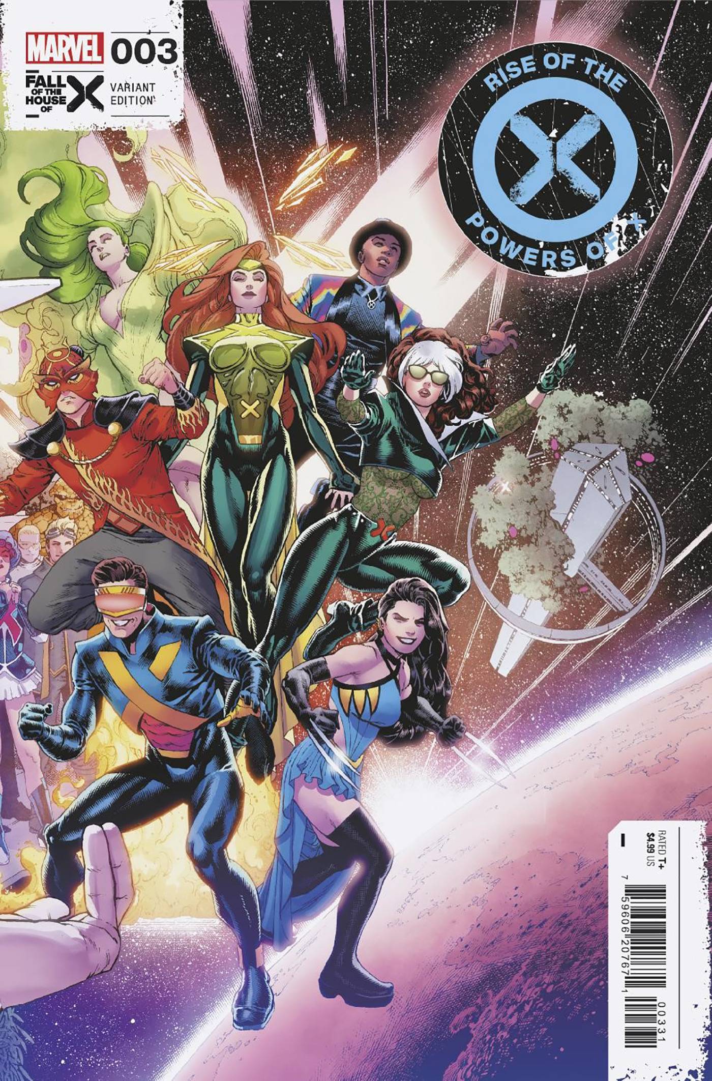MARVEL PRH COMIC BOOK RISE OF THE POWERS OF X #3 PAULO SIQUEIRA CONNECT VAR