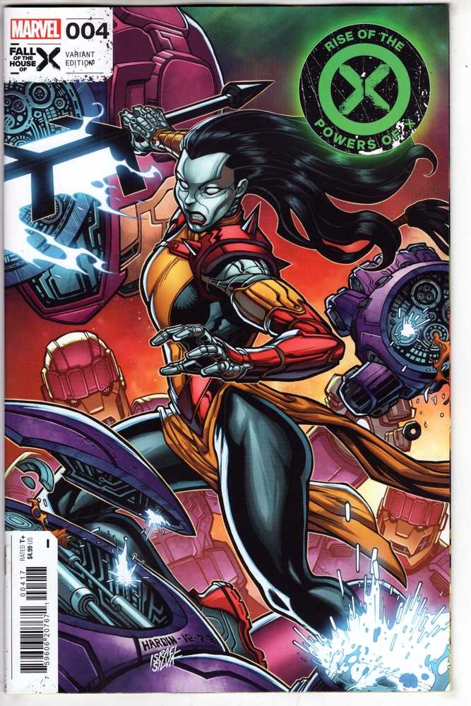 MARVEL PRH COMIC BOOK Rise Of The Powers Of X #4 Chad Hardin Variant [Fhx]