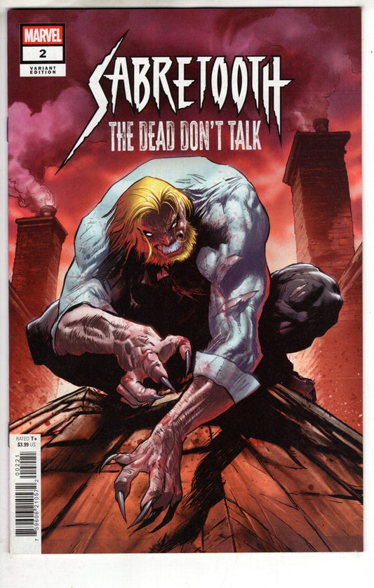 MARVEL PRH COMIC BOOK Sabretooth: The Dead Don't Talk #2 Adam Pollina Variant (VF/NM)
