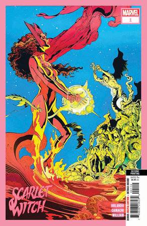 MARVEL PRH COMIC BOOK SCARLET WITCH #1 2ND PTG P CRAIG RUSSELL VAR