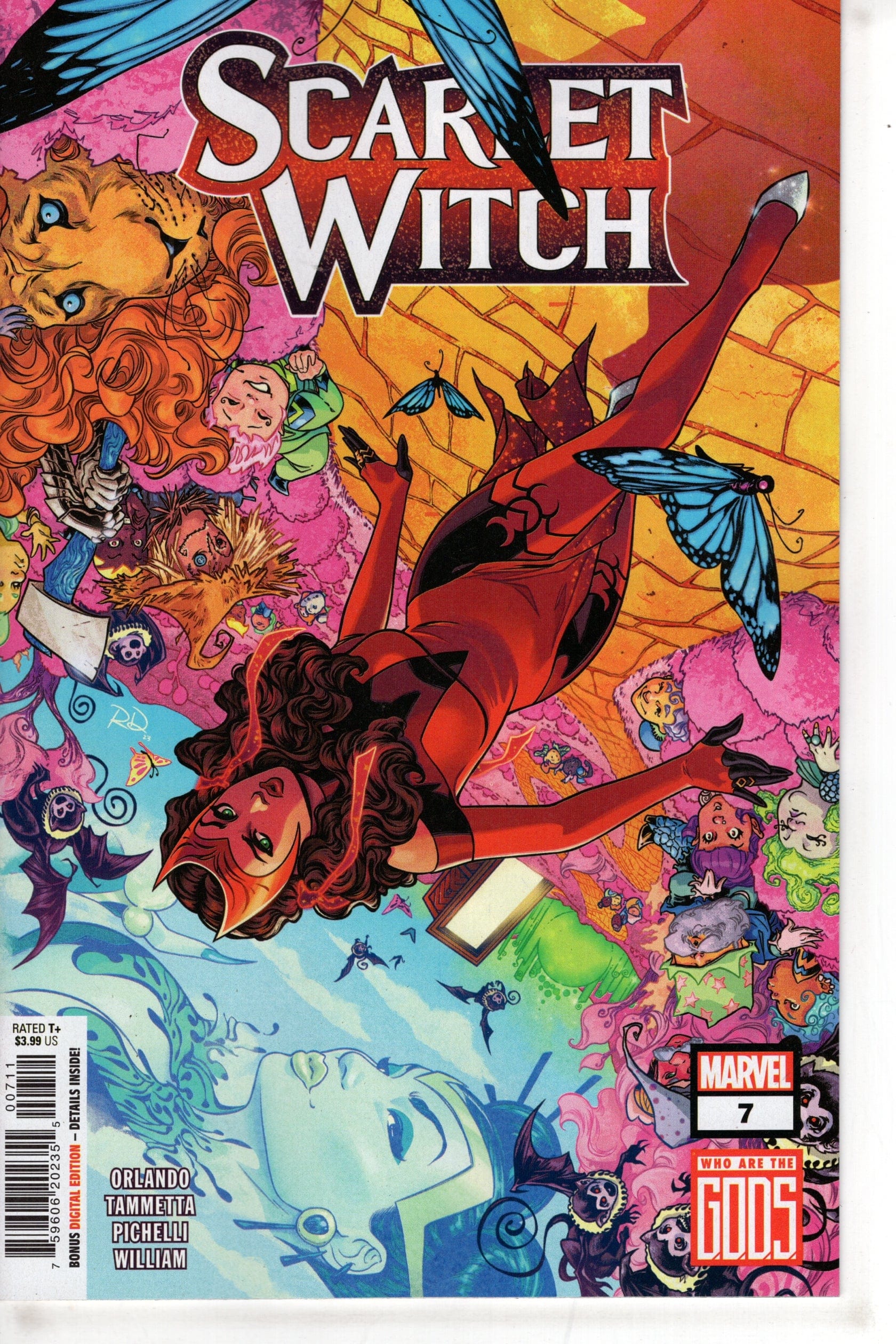 MARVEL PRH COMIC BOOK SCARLET WITCH #7