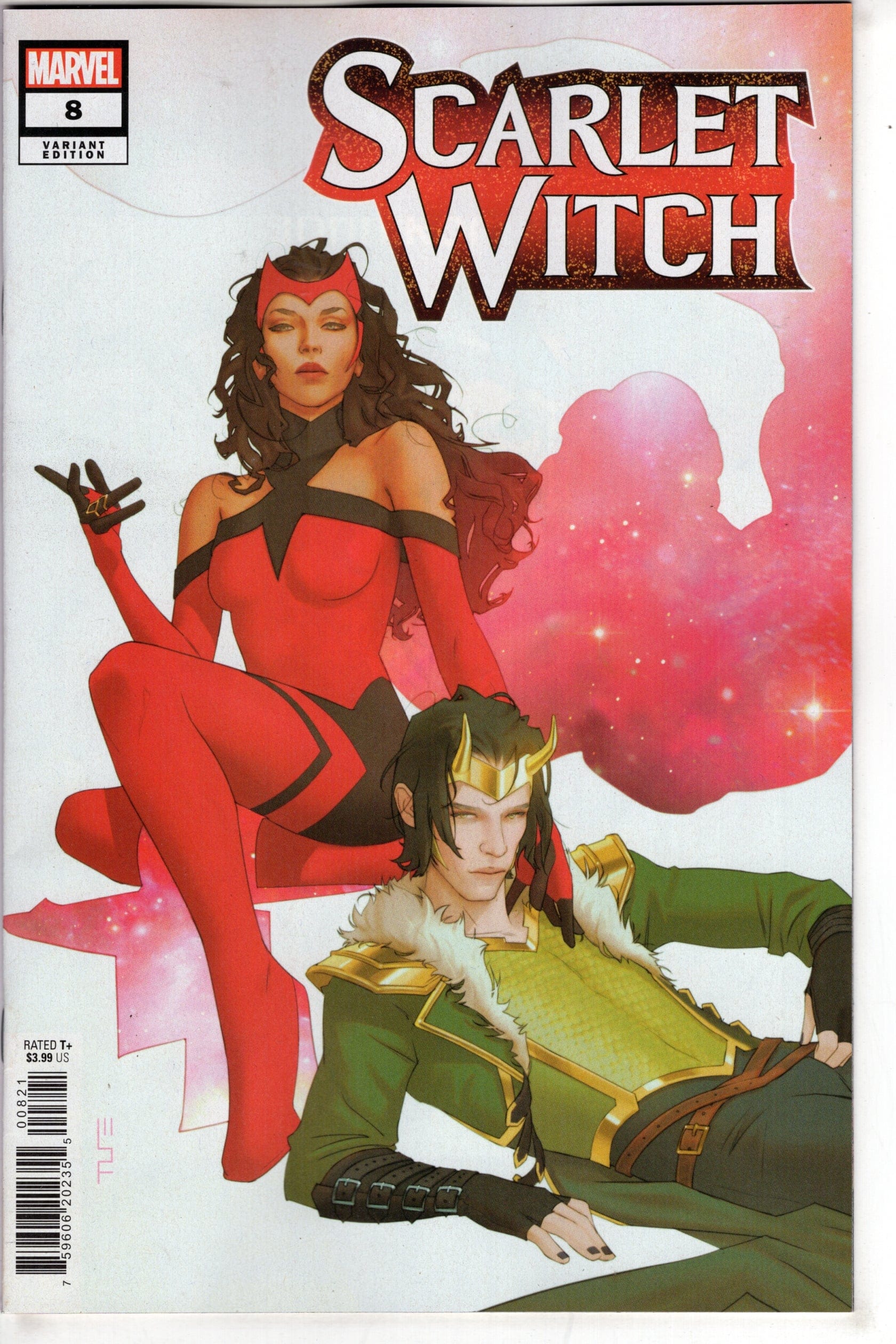 MARVEL PRH COMIC BOOK SCARLET WITCH #8 W SCOTT FORBES VAR