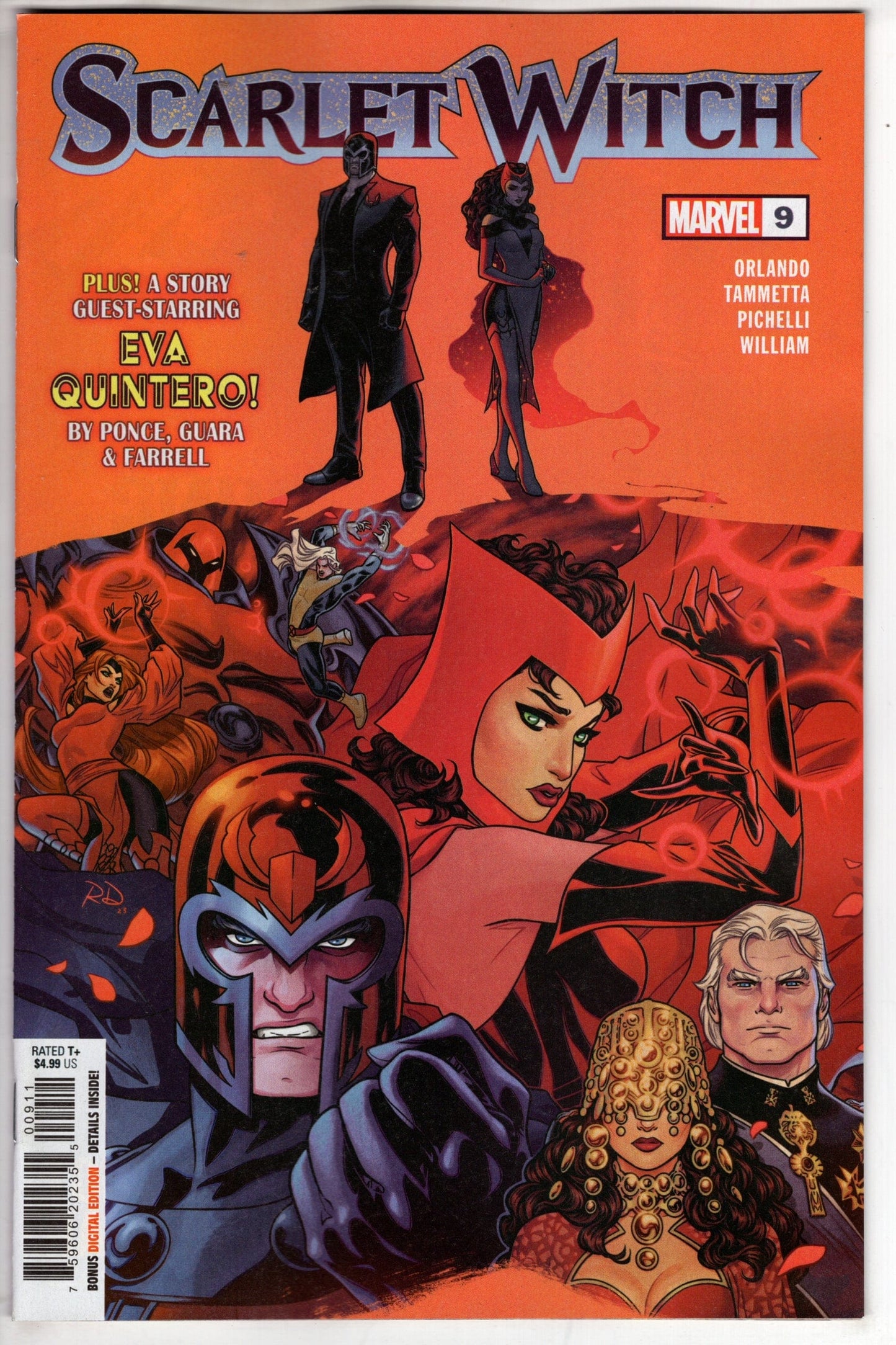 MARVEL PRH COMIC BOOK SCARLET WITCH #9