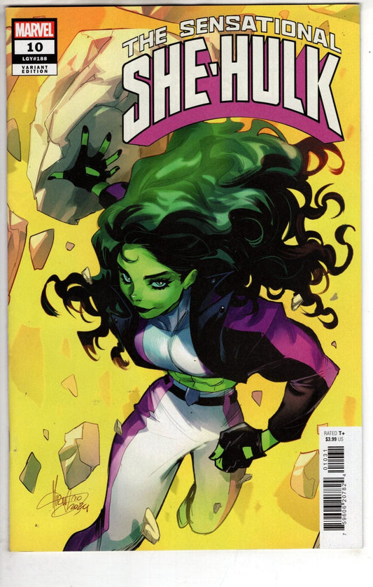 MARVEL PRH COMIC BOOK SENSATIONAL SHE-HULK #10 VAR (VF/NM)
