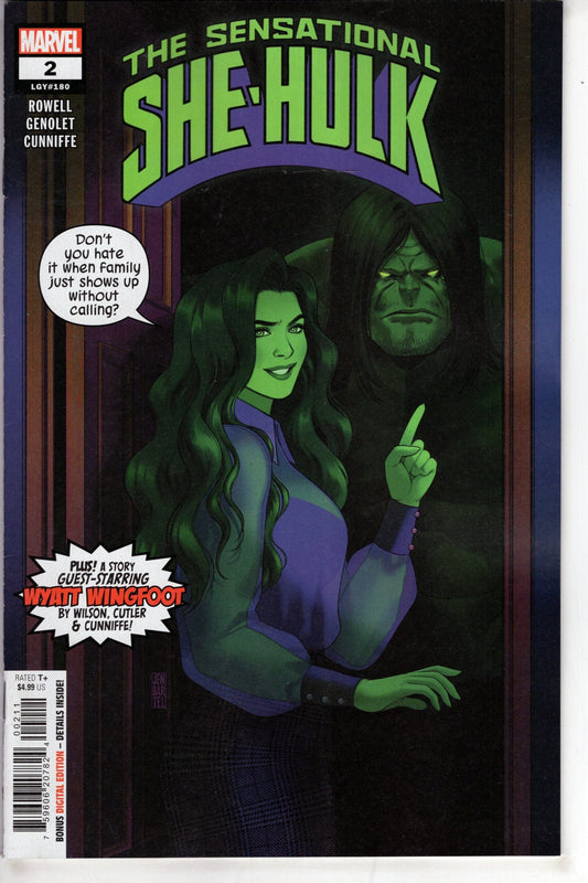 MARVEL PRH COMIC BOOK SENSATIONAL SHE-HULK #2
