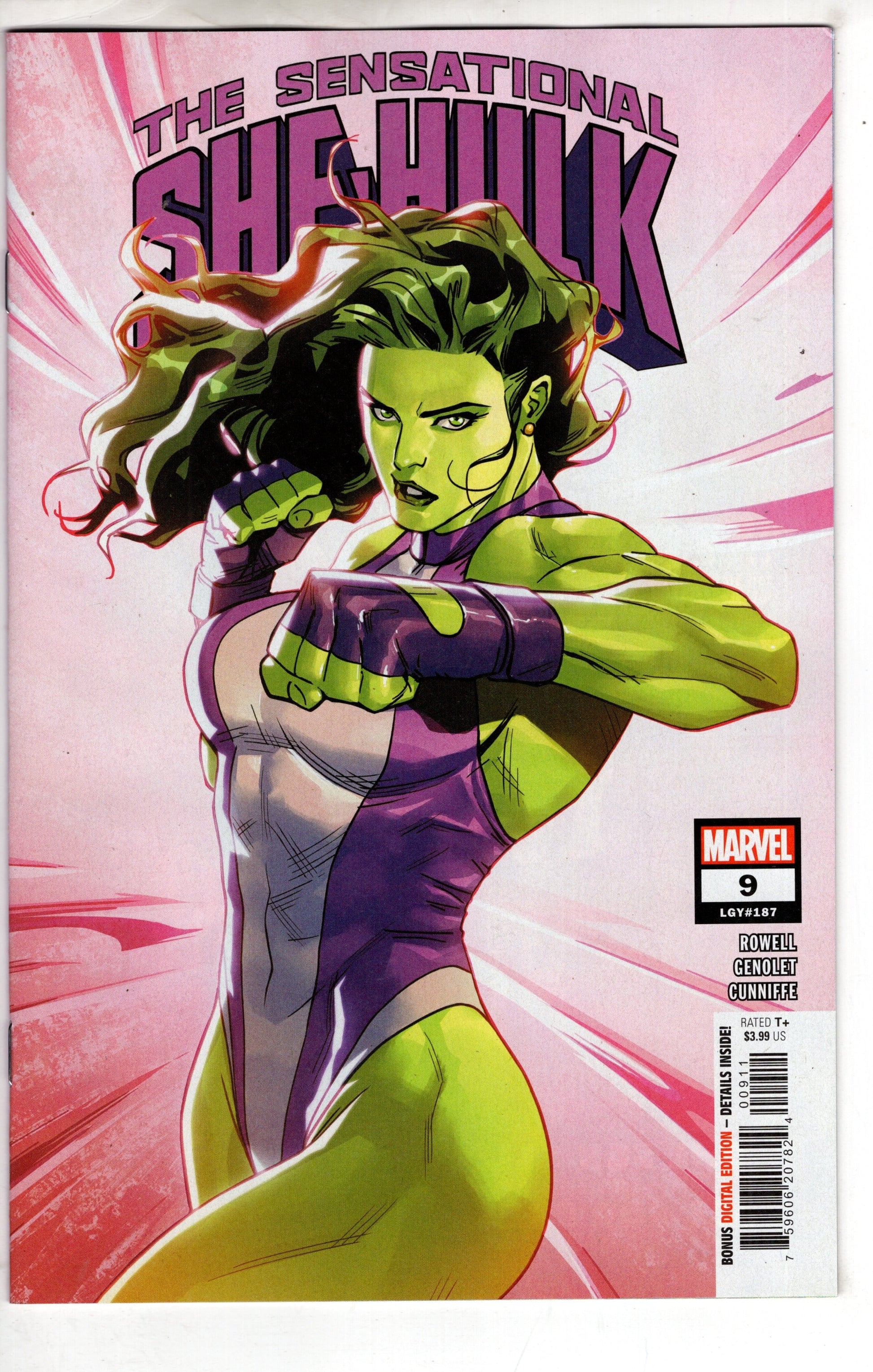 MARVEL PRH COMIC BOOK SENSATIONAL SHE-HULK #9