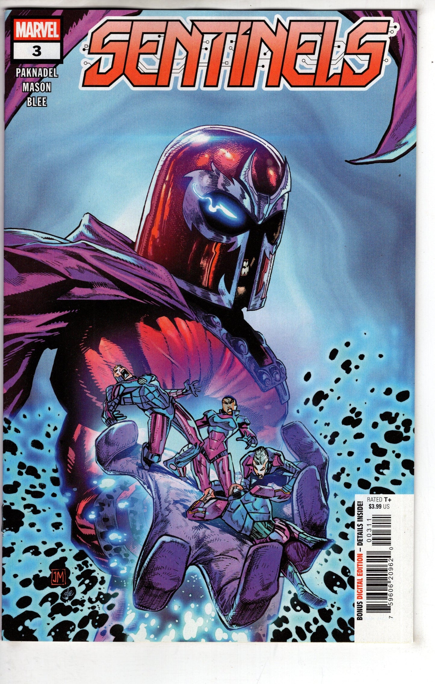 MARVEL PRH COMIC BOOK Sentinels #3 Comic Book
