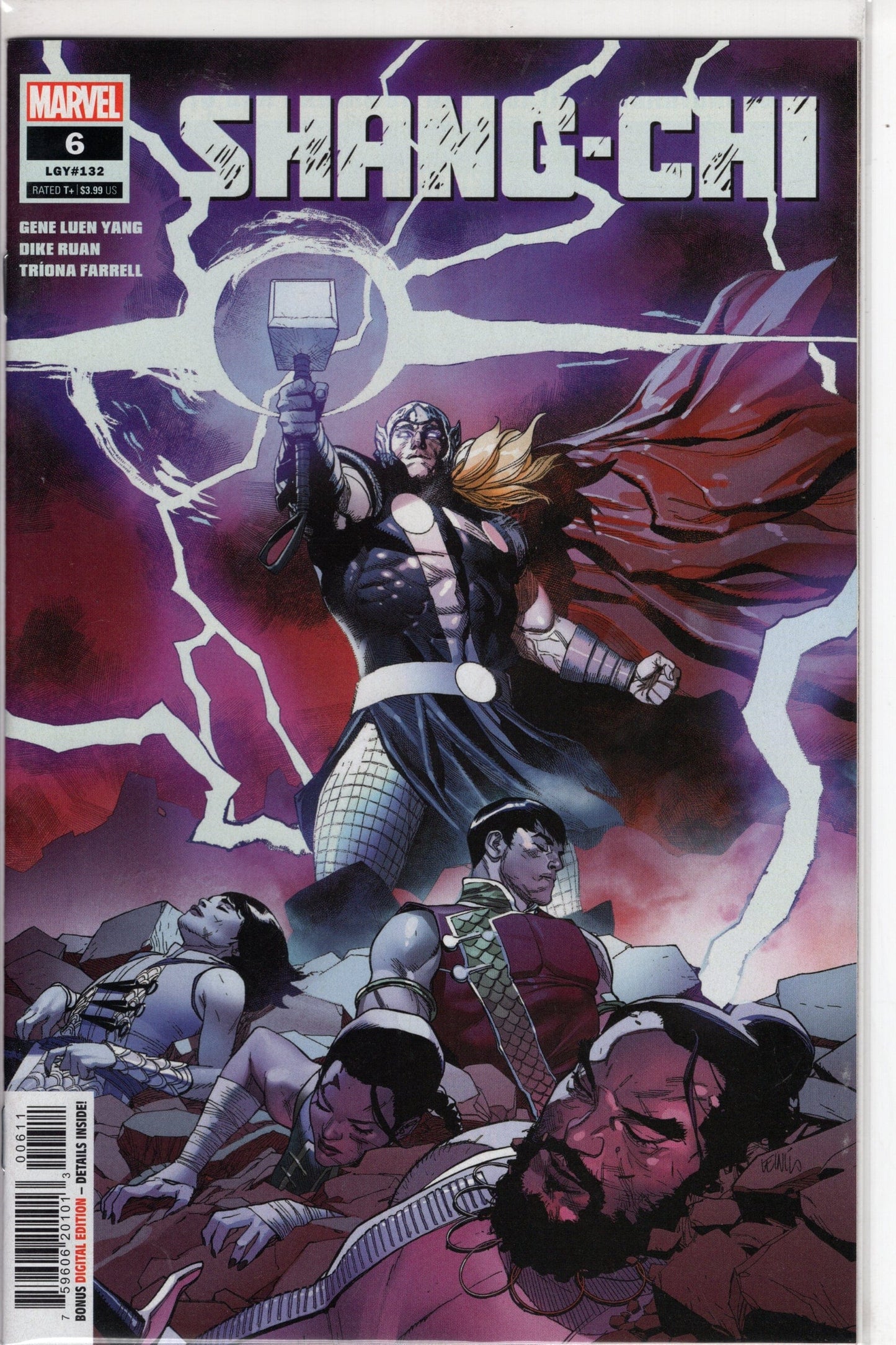 MARVEL PRH COMIC BOOK SHANG-CHI #6