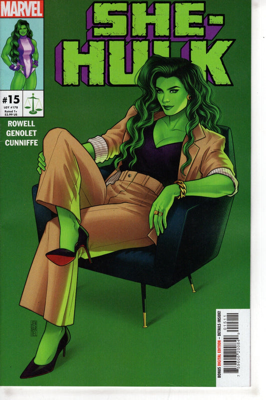 MARVEL PRH COMIC BOOK SHE-HULK #15