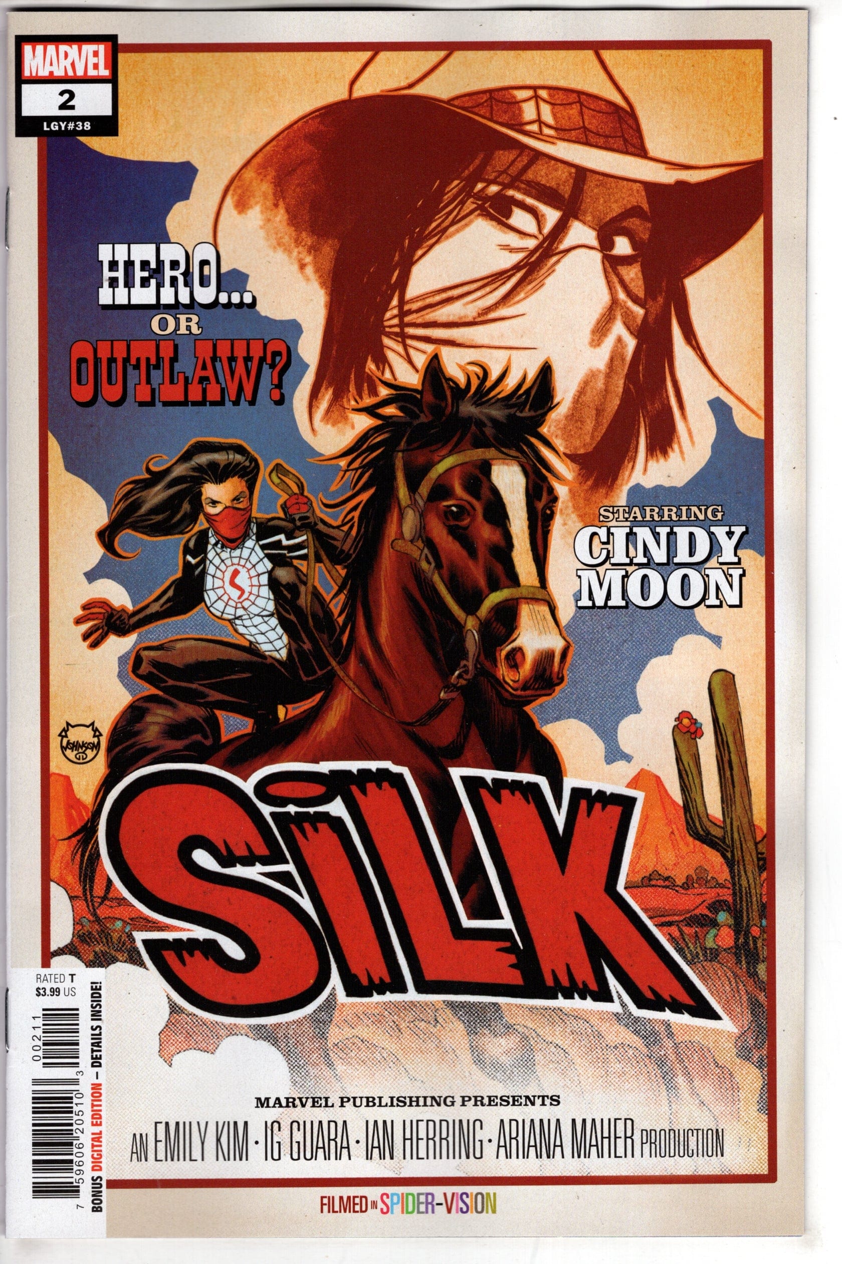MARVEL PRH COMIC BOOK SILK #2 (OF 5)