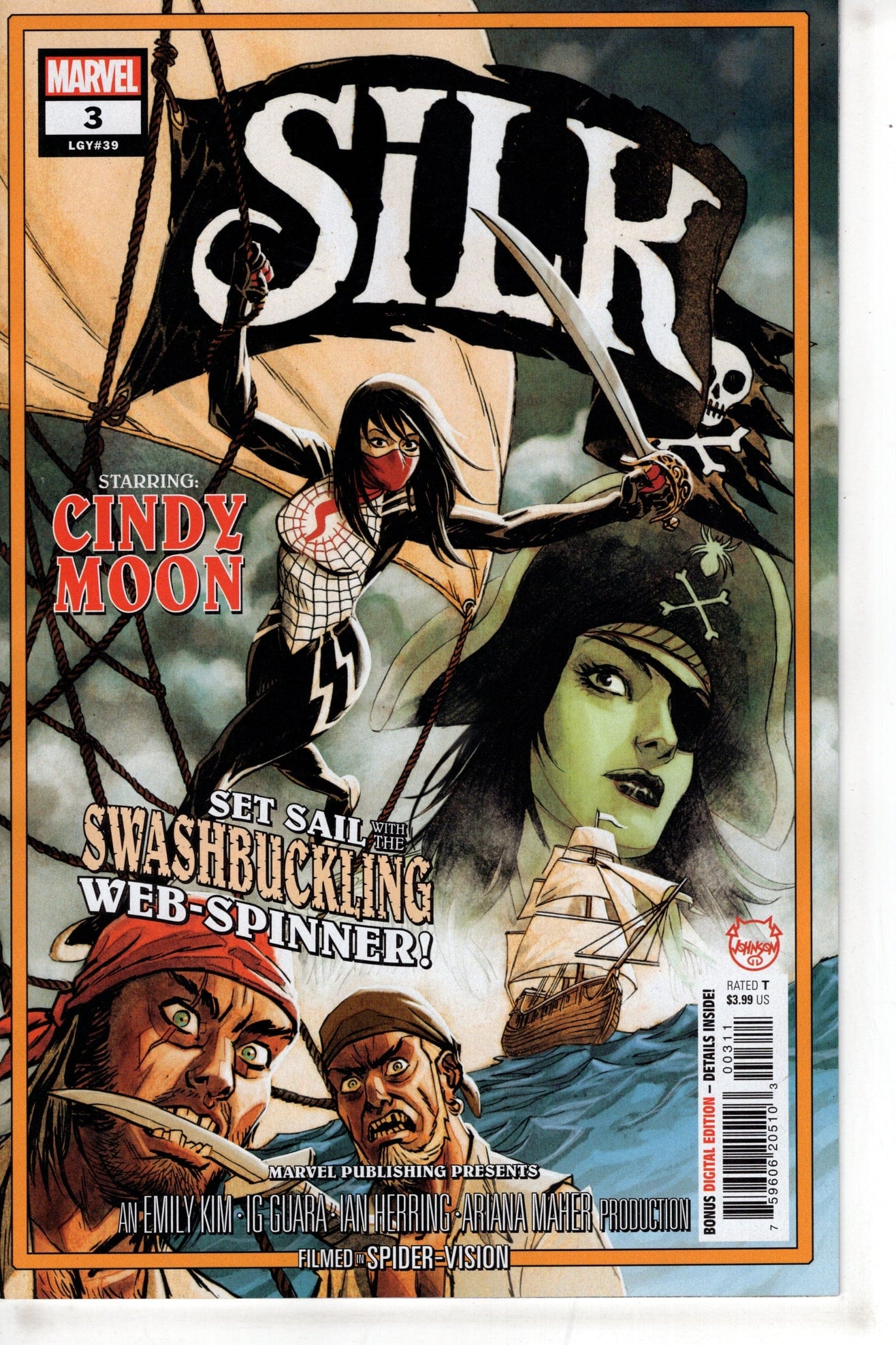 MARVEL PRH COMIC BOOK SILK #3 (OF 5)