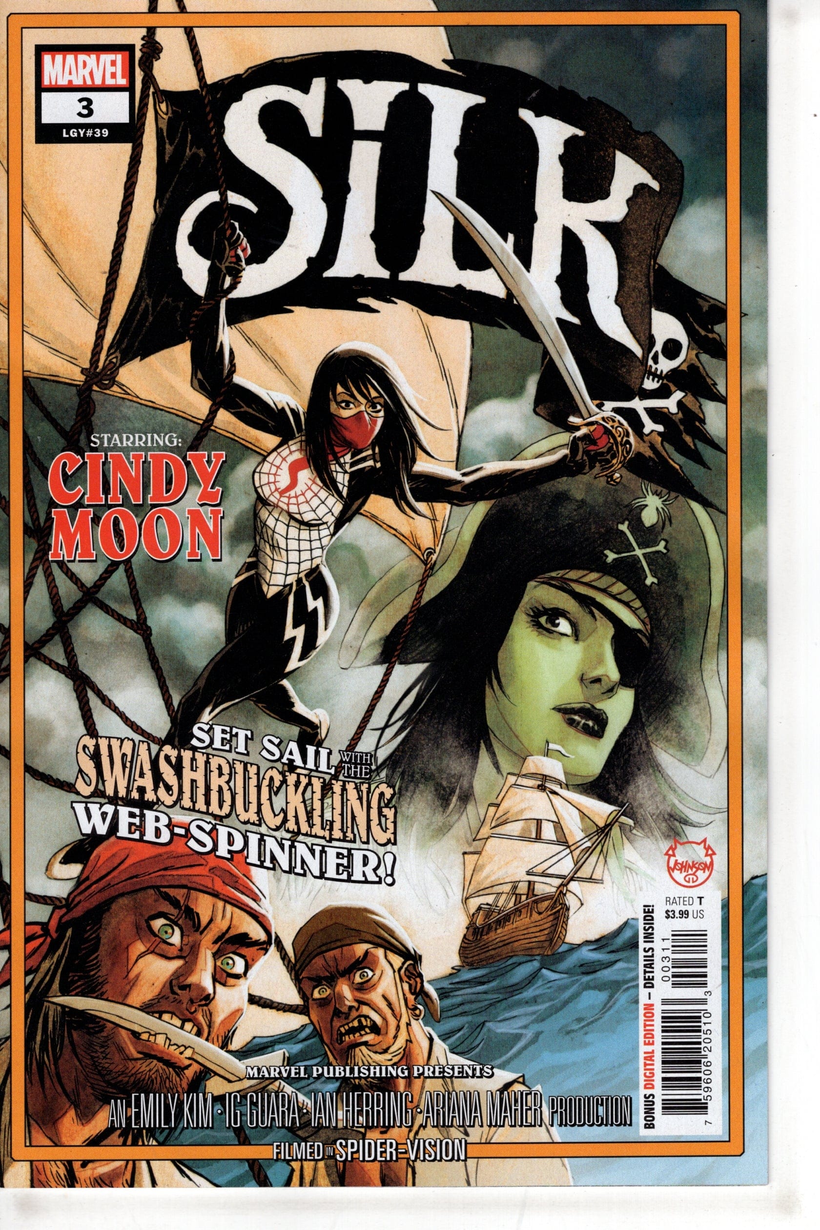 MARVEL PRH COMIC BOOK SILK #3 (OF 5)