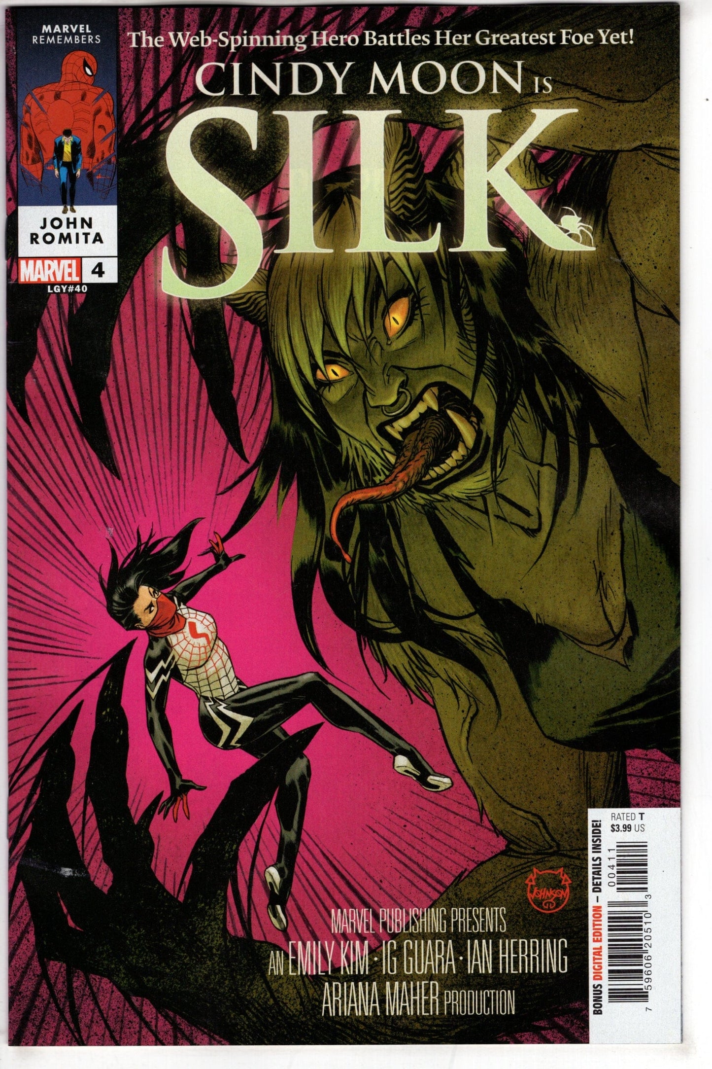 MARVEL PRH COMIC BOOK SILK #4 (OF 5)