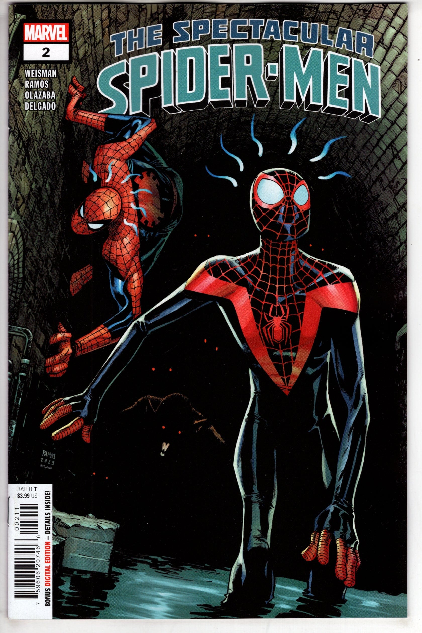 MARVEL PRH COMIC BOOK SPECTACULAR SPIDER-MEN #2