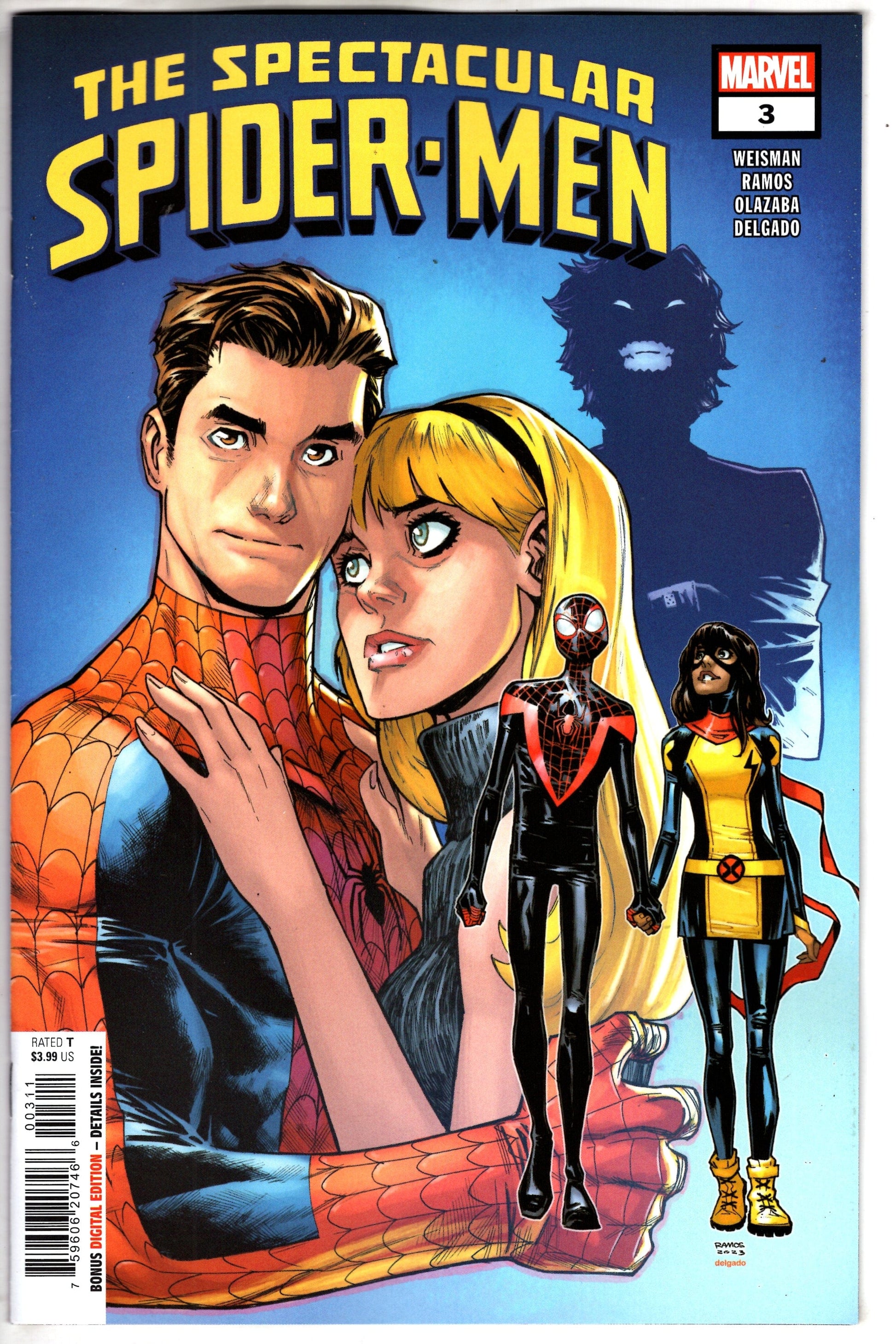 MARVEL PRH COMIC BOOK SPECTACULAR SPIDER-MEN #3