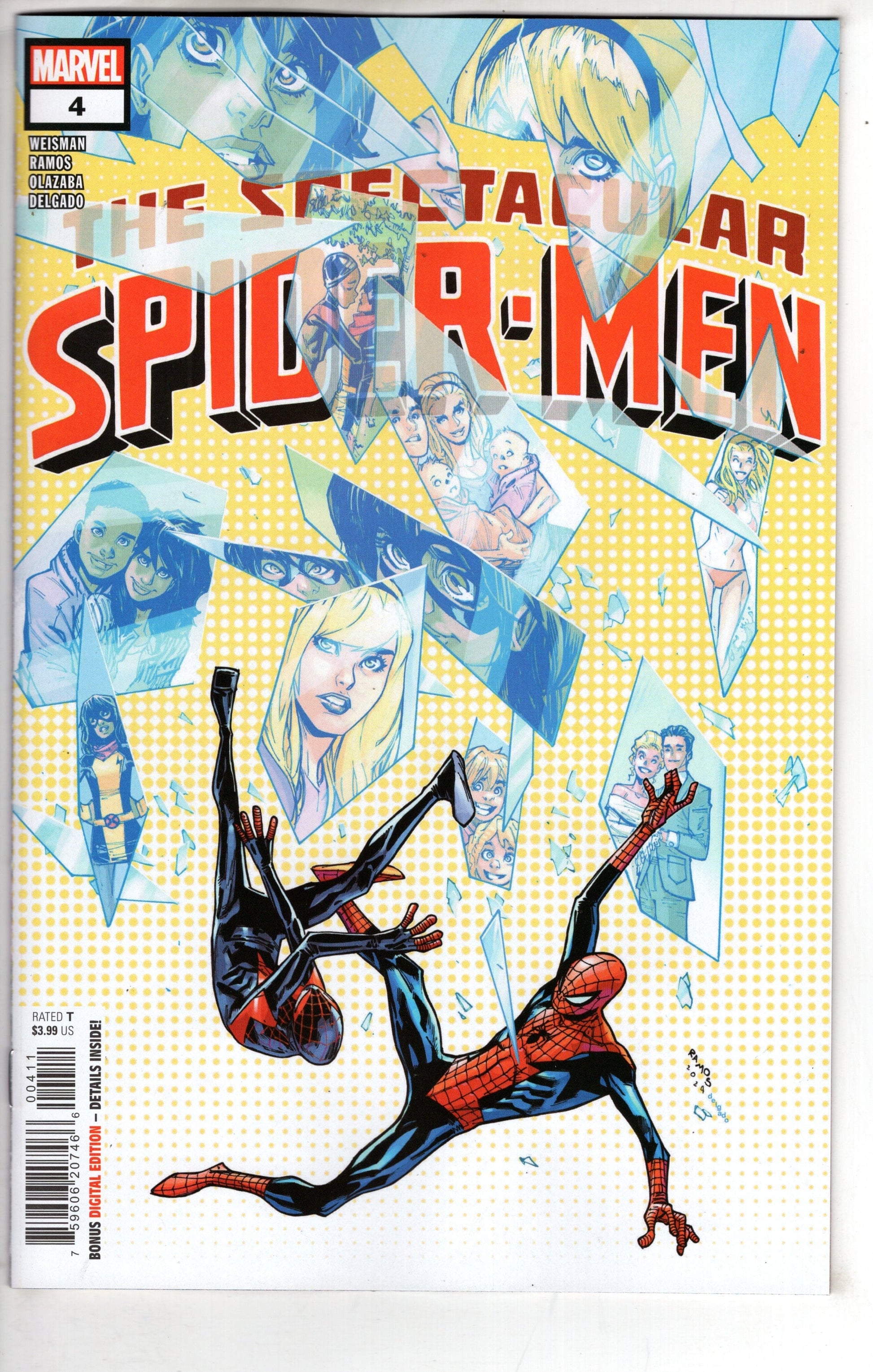 MARVEL PRH COMIC BOOK SPECTACULAR SPIDER-MEN #4