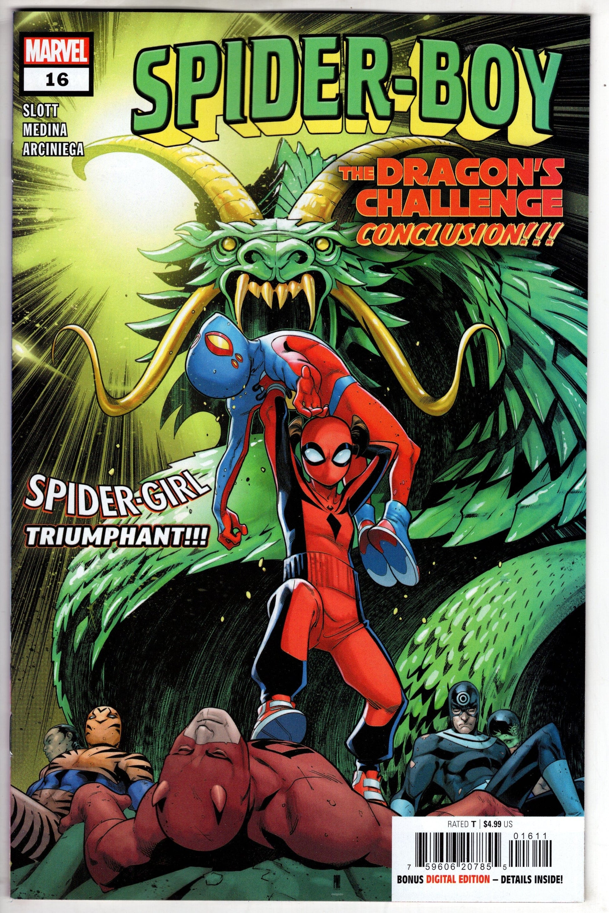 MARVEL PRH COMIC BOOK SPIDER-BOY #16