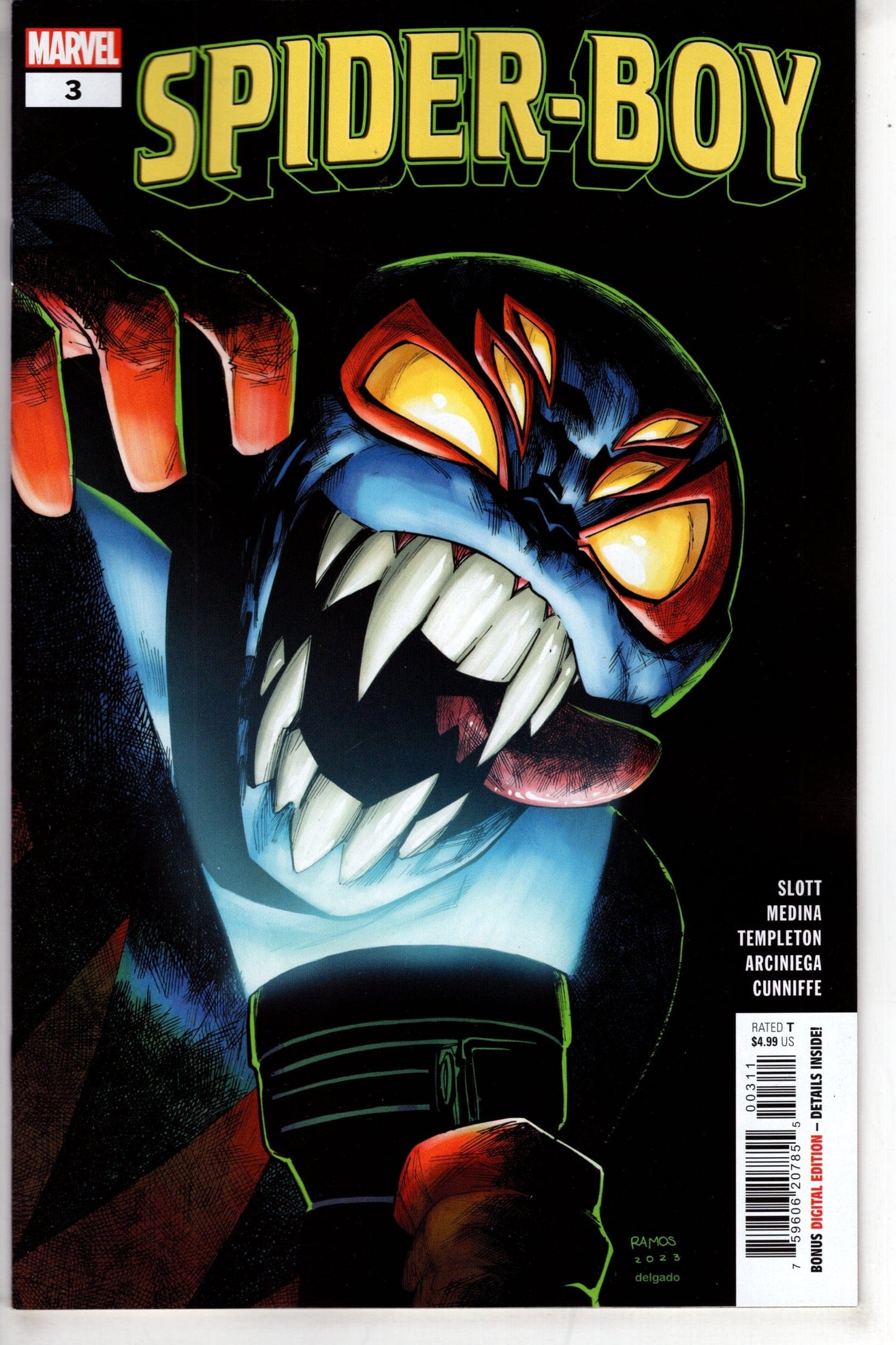 MARVEL PRH COMIC BOOK SPIDER-BOY #3