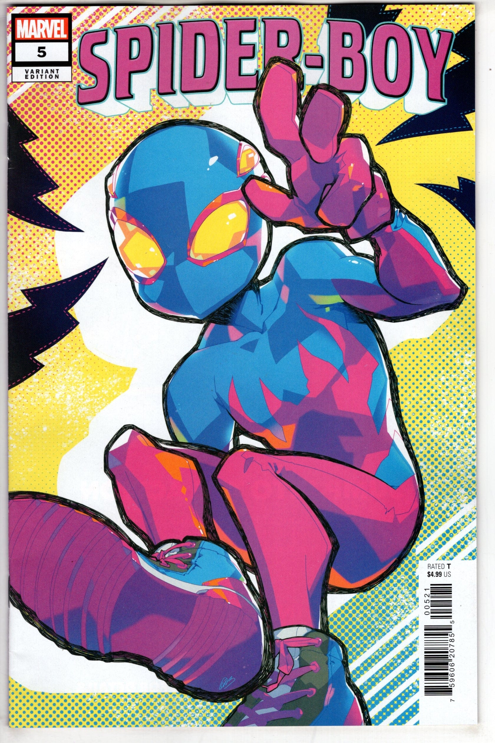 MARVEL PRH COMIC BOOK SPIDER-BOY #5 ROSE BESCH VAR