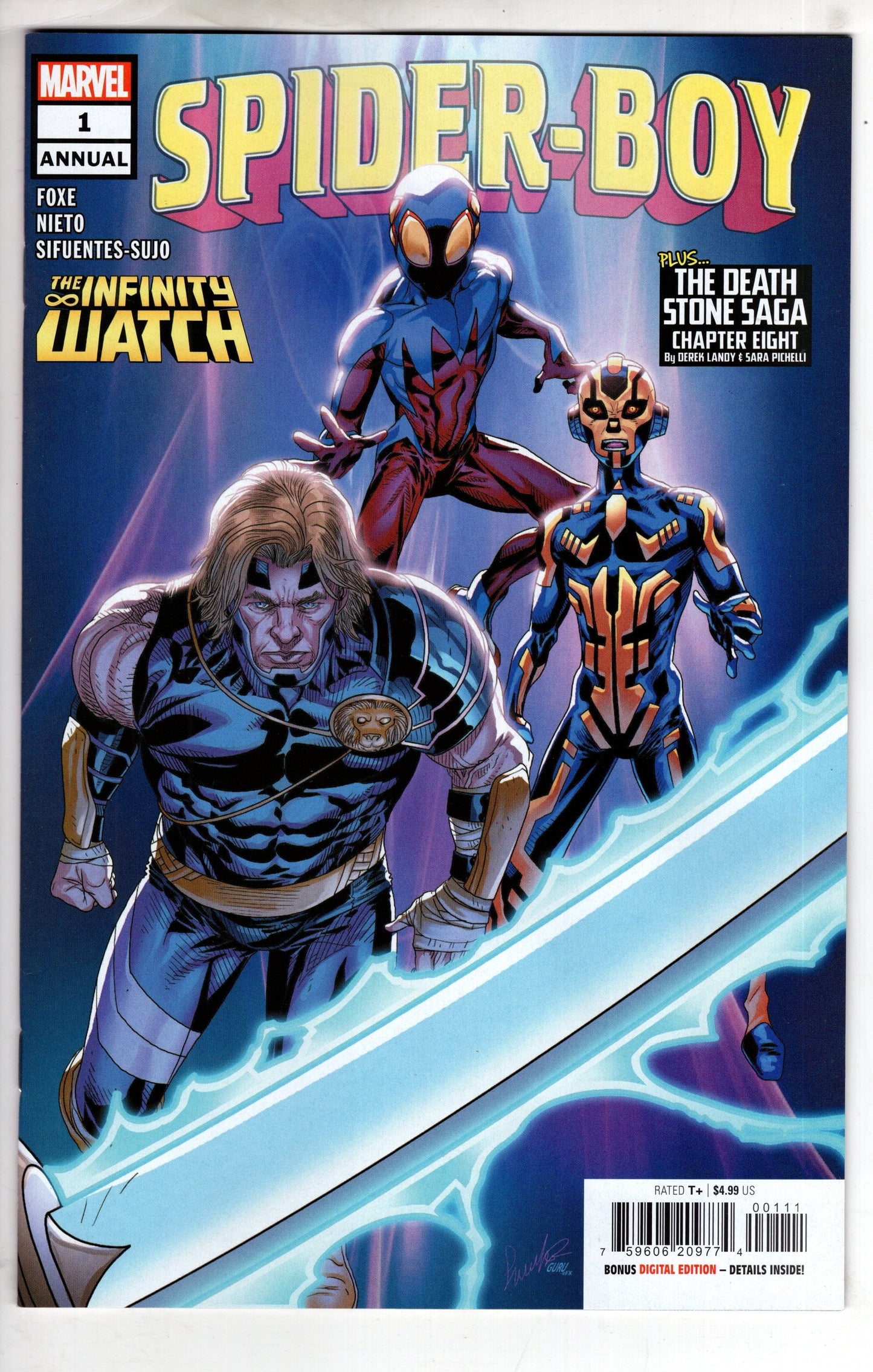MARVEL PRH COMIC BOOK SPIDER-BOY ANNUAL #1