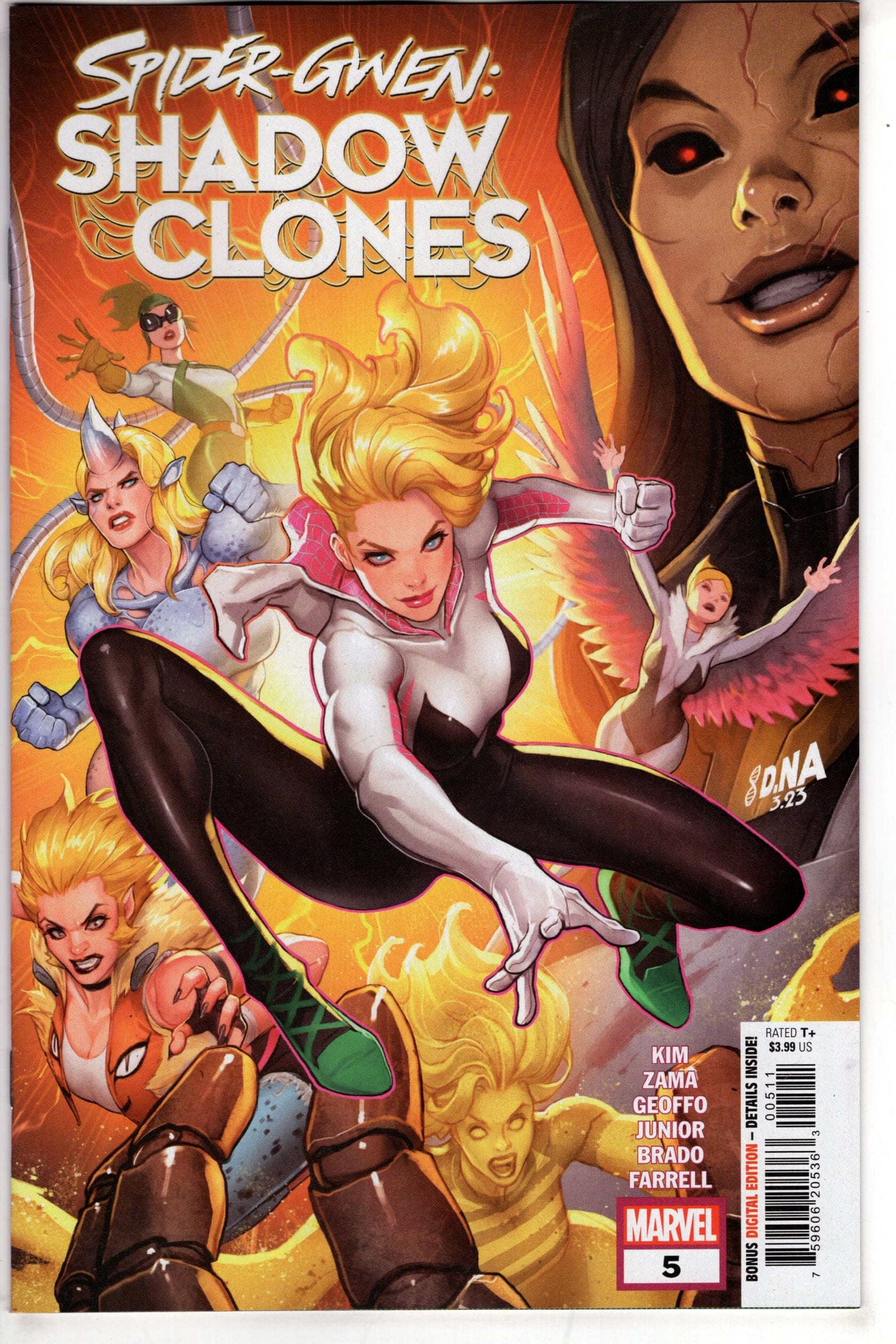 MARVEL PRH COMIC BOOK SPIDER-GWEN SHADOW CLONES #5 (OF 5)