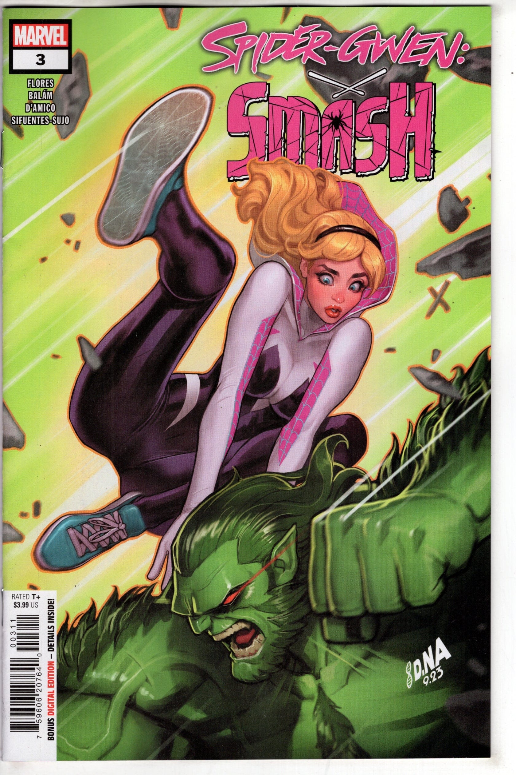 MARVEL PRH COMIC BOOK SPIDER-GWEN SMASH #3