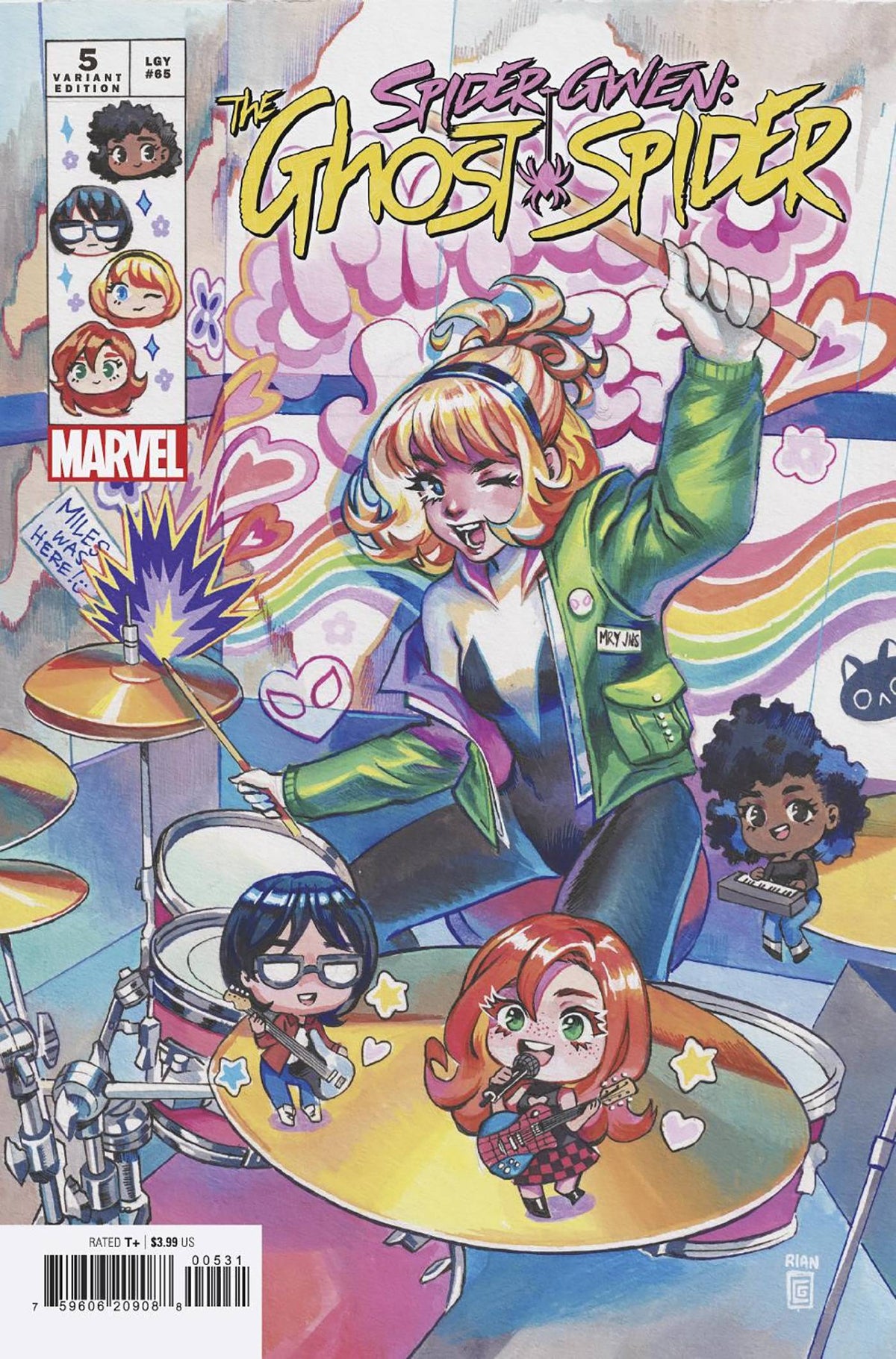 MARVEL PRH COMIC BOOK SPIDER-GWEN THE GHOST-SPIDER #5 TBD ARTIST VAR [VF/NM}