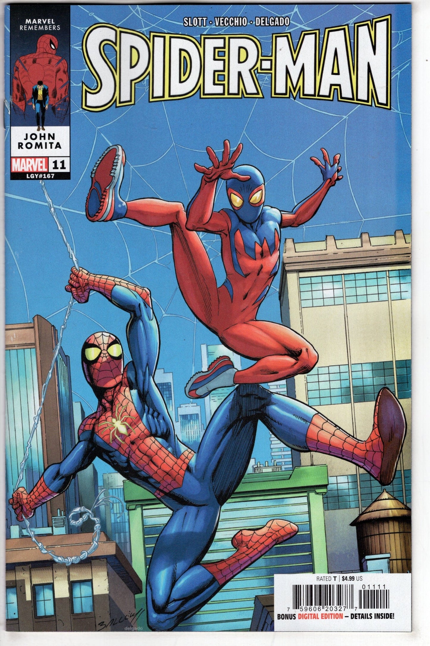 MARVEL PRH COMIC BOOK SPIDER-MAN #11