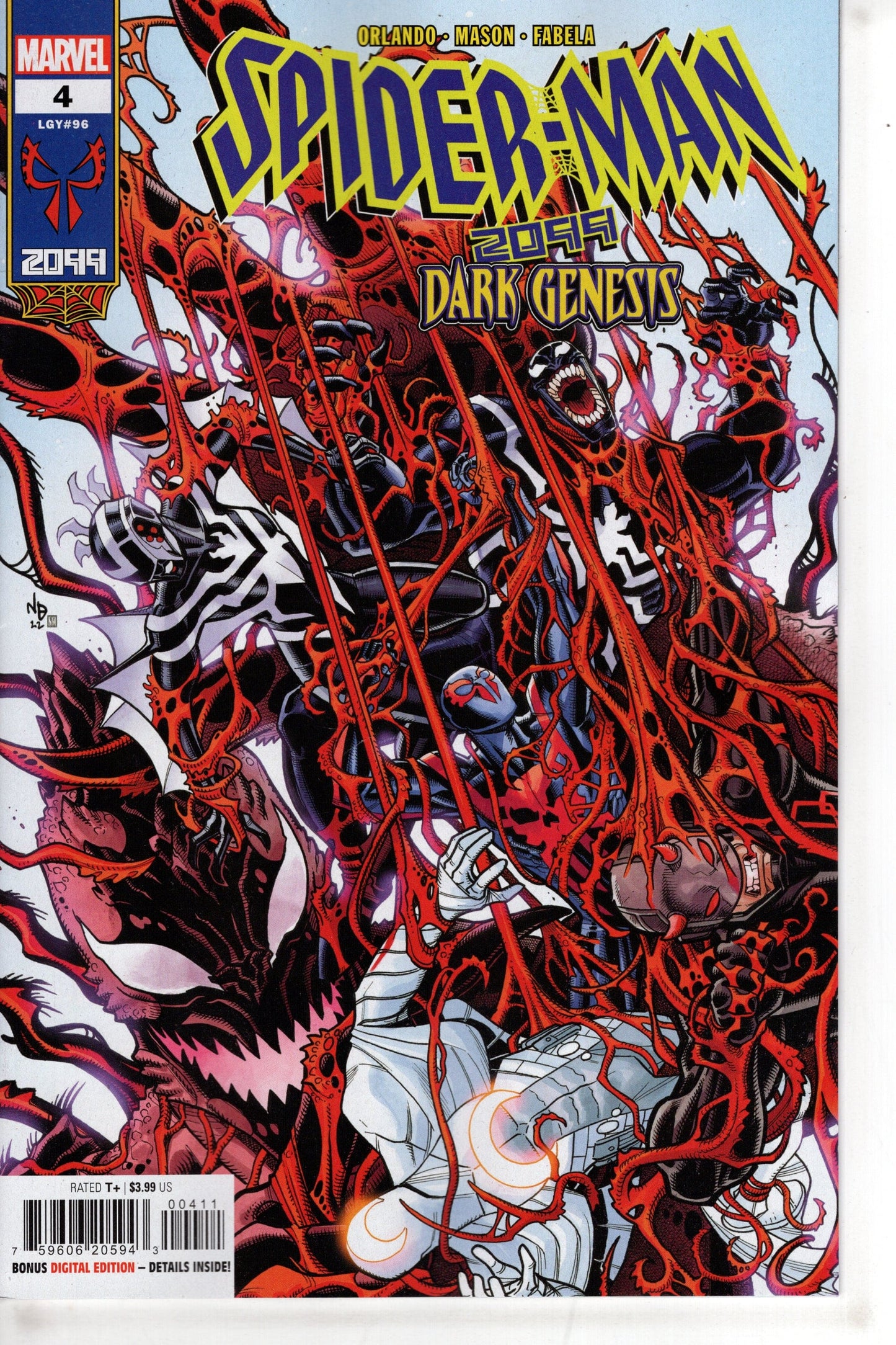 MARVEL PRH COMIC BOOK SPIDER-MAN 2099 DARK GENESIS #4 (OF 5)