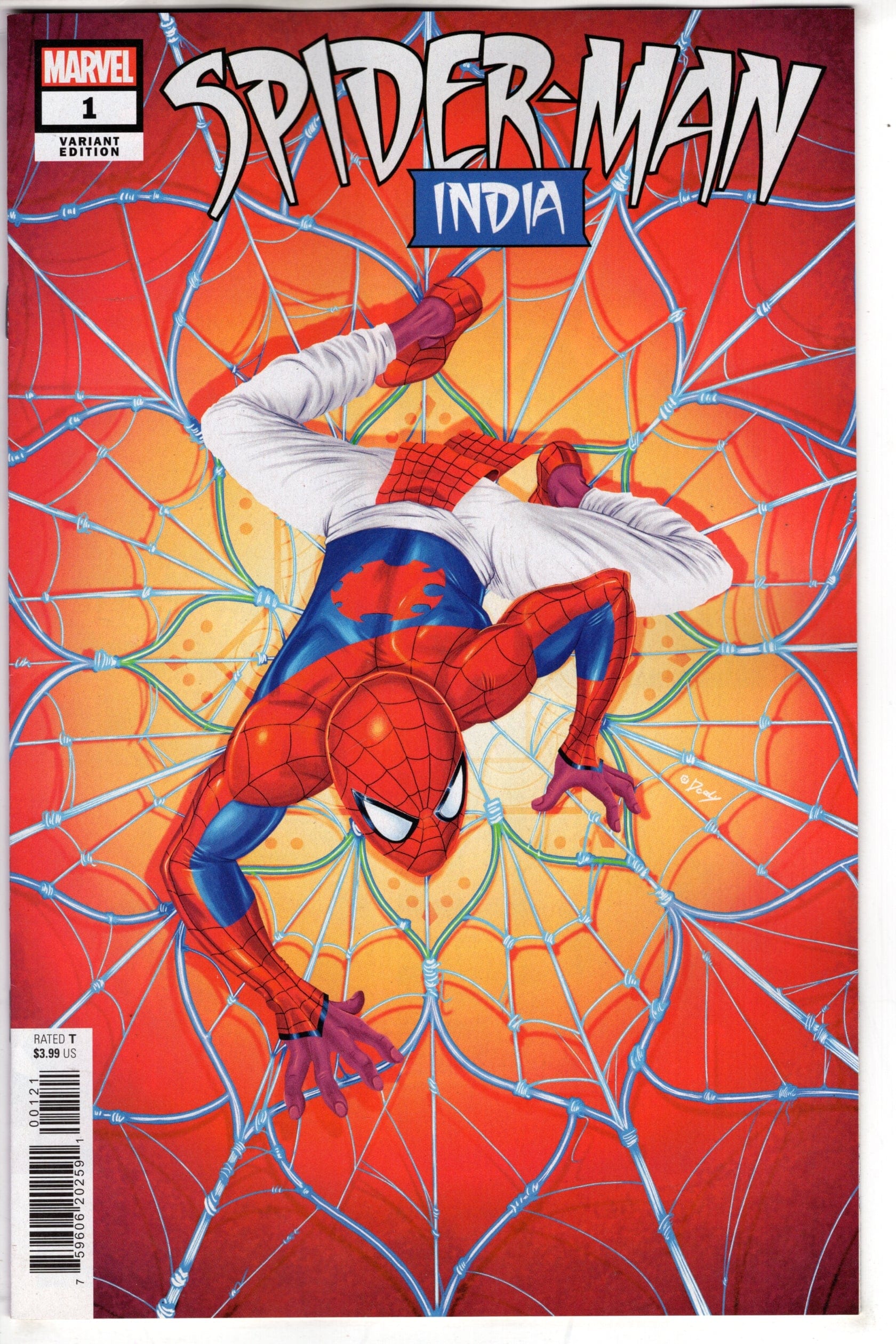 MARVEL PRH COMIC BOOK SPIDER-MAN INDIA #1 (OF 4) DOALY VAR