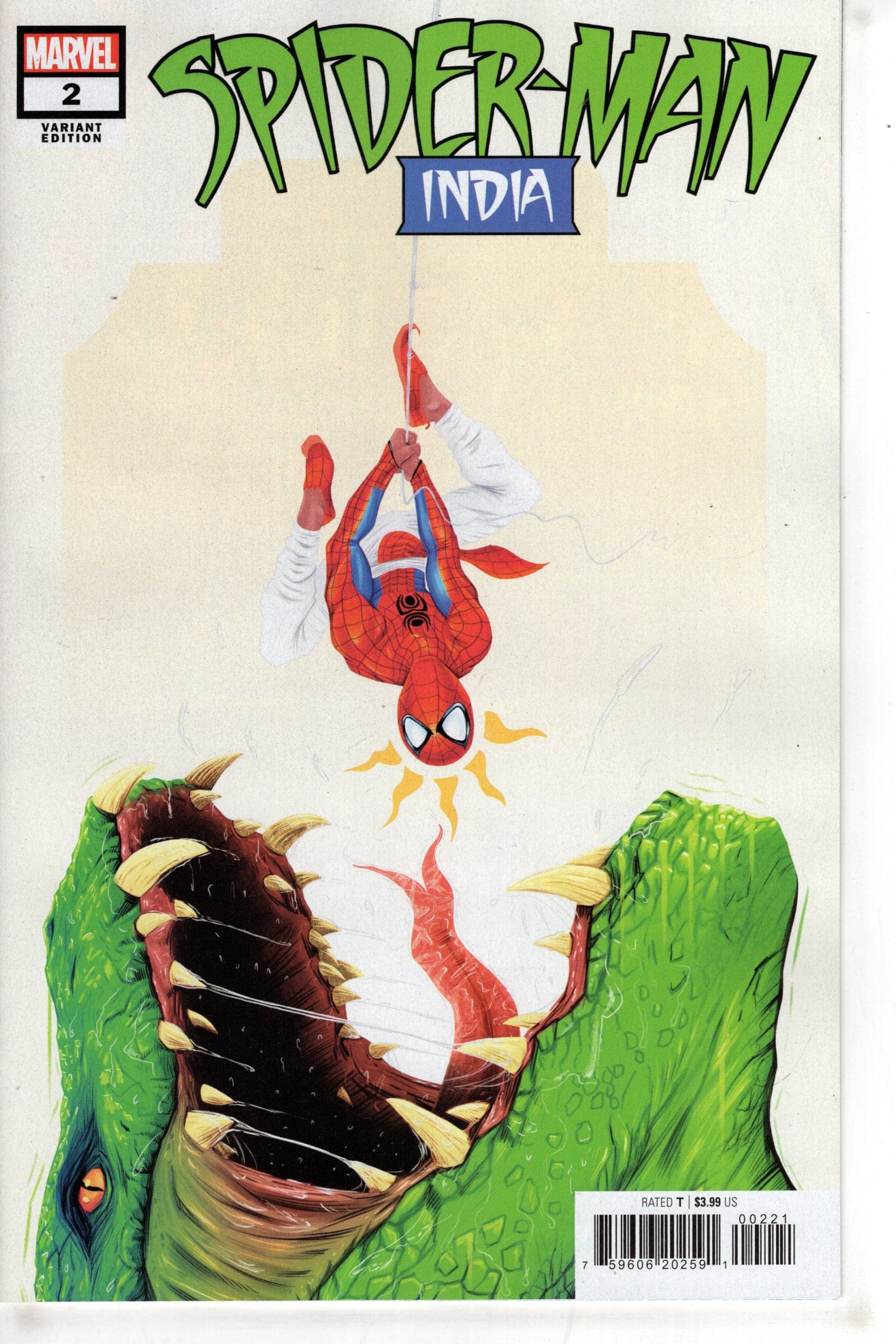 MARVEL PRH COMIC BOOK SPIDER-MAN INDIA #2 (OF 4) DOALY VAR