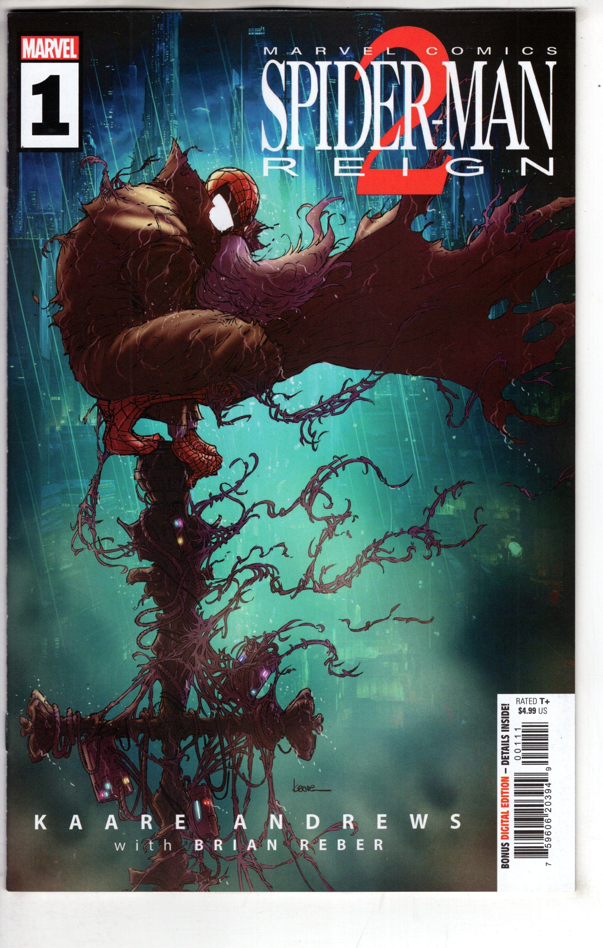 MARVEL PRH COMIC BOOK SPIDER-MAN REIGN 2 #1