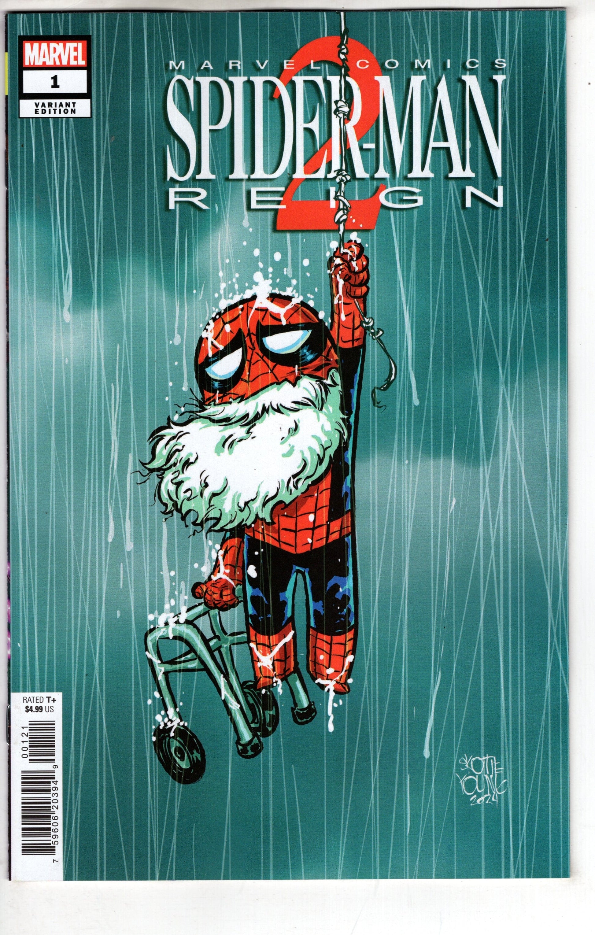 MARVEL PRH COMIC BOOK SPIDER-MAN REIGN 2 #1 SKOTTIE YOUNG VAR
