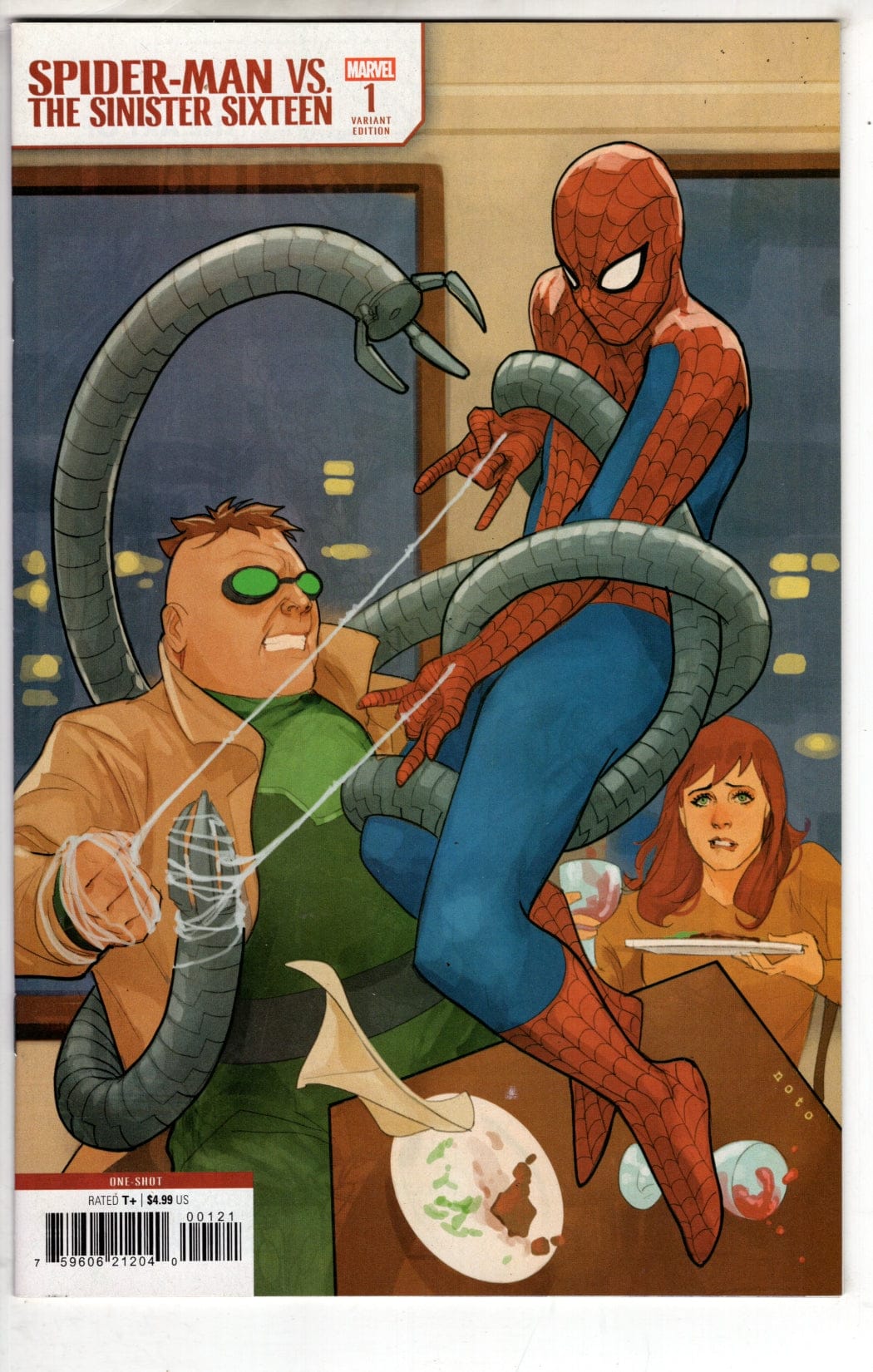 MARVEL PRH COMIC BOOK Spider-Man vs. The Sinister Sixteen #1 Phil Noto Variant (VF/NM)