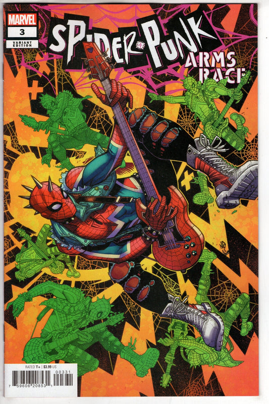MARVEL PRH COMIC BOOK SPIDER-PUNK #3 NICK BRADSHAW VAR