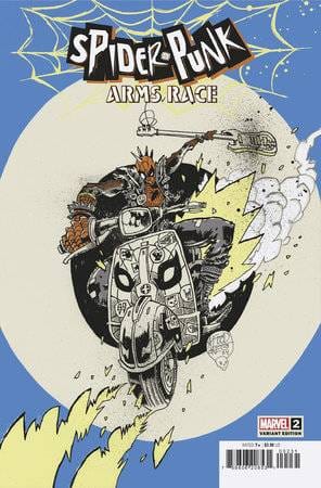 MARVEL PRH COMIC BOOK SPIDER-PUNK ARMS RACE #2 JIM MAHFOOD VAR
