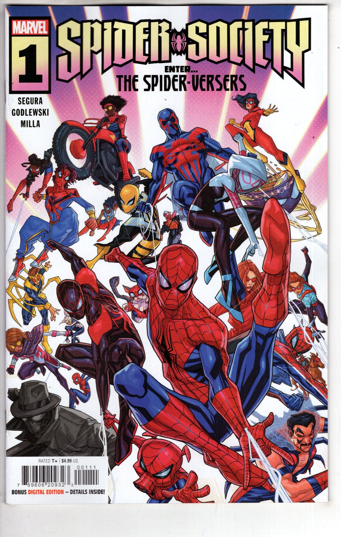 MARVEL PRH COMIC BOOK SPIDER-SOCIETY #1 (OF 4)
