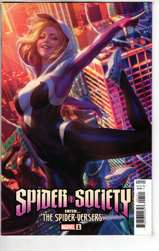 MARVEL PRH COMIC BOOK SPIDER-SOCIETY #1 (OF 4) ARTGERM SPIDER-GWEN VAR