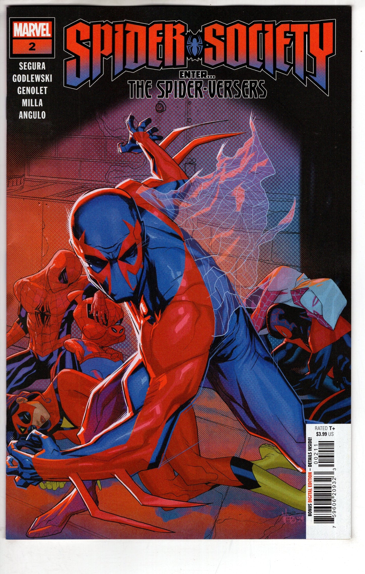 MARVEL PRH COMIC BOOK SPIDER-SOCIETY #2 (OF 4)
