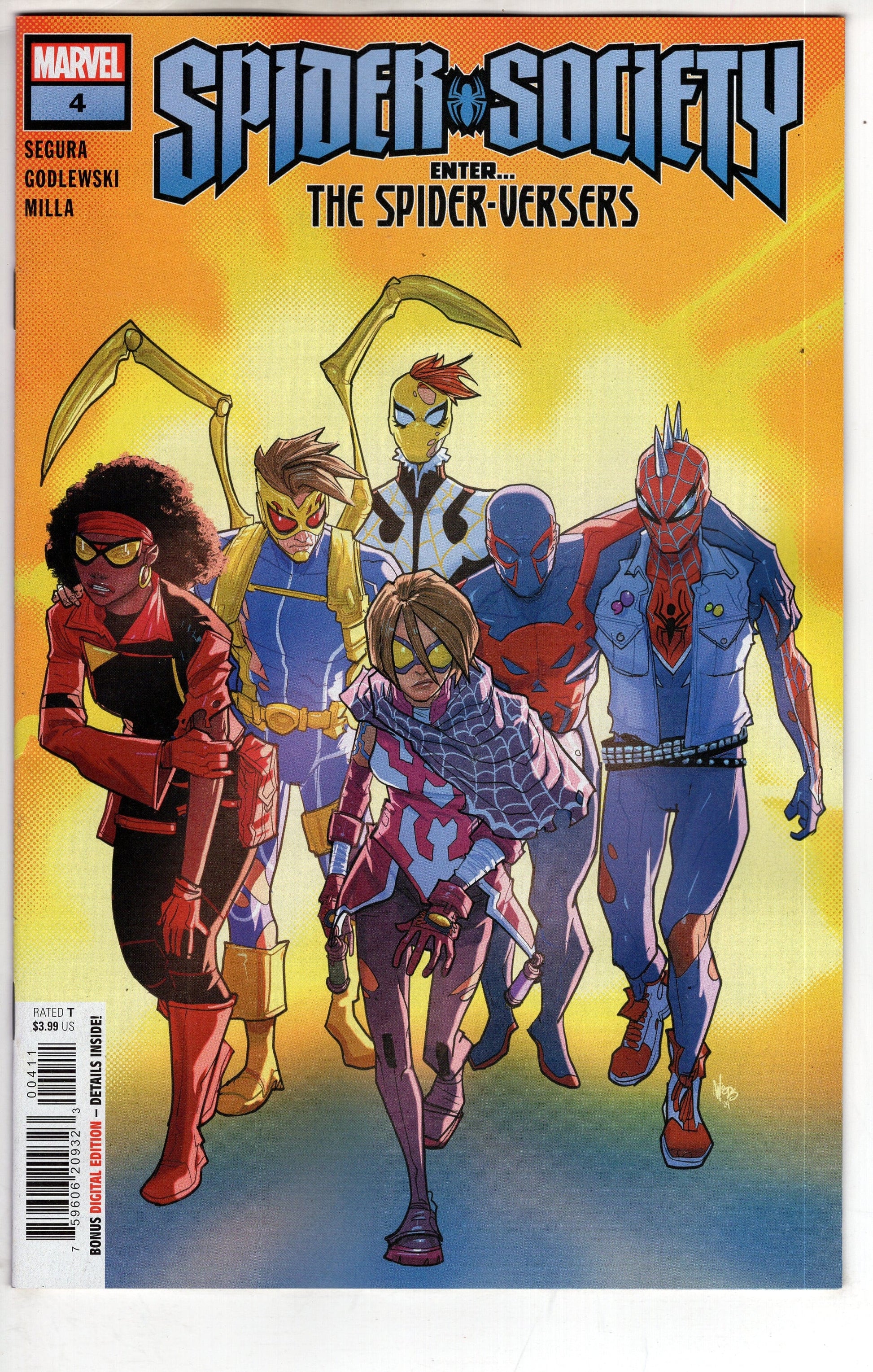 MARVEL PRH COMIC BOOK SPIDER-SOCIETY #4 (OF 4)