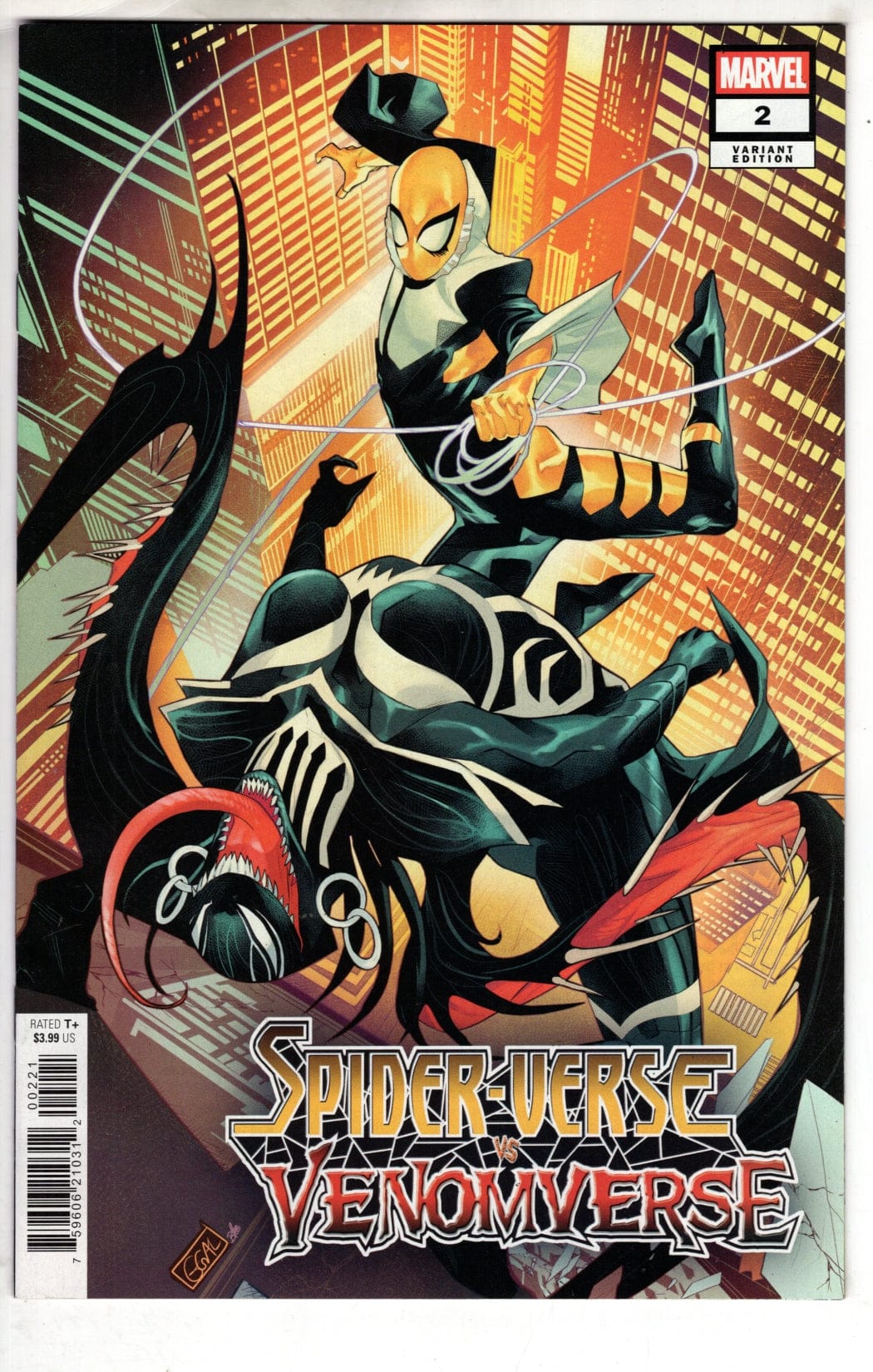 MARVEL PRH COMIC BOOK Spider Verse vs. Venomverse #2 Edwin Galmon Variant (VF/NM)