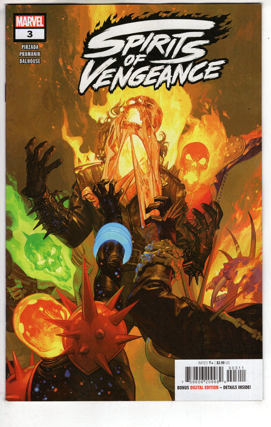 MARVEL PRH COMIC BOOK SPIRITS OF VENGEANCE #3 (OF 5)