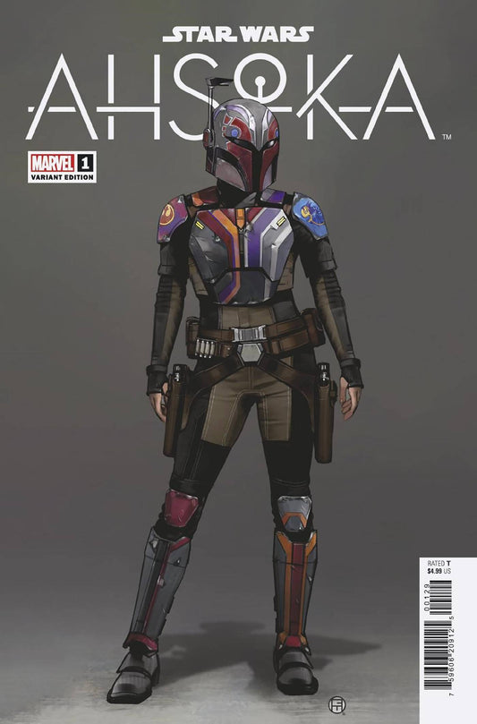 MARVEL PRH COMIC BOOK STAR WARS AHSOKA #1 10 COPY INCV CONCEPT ART VAR